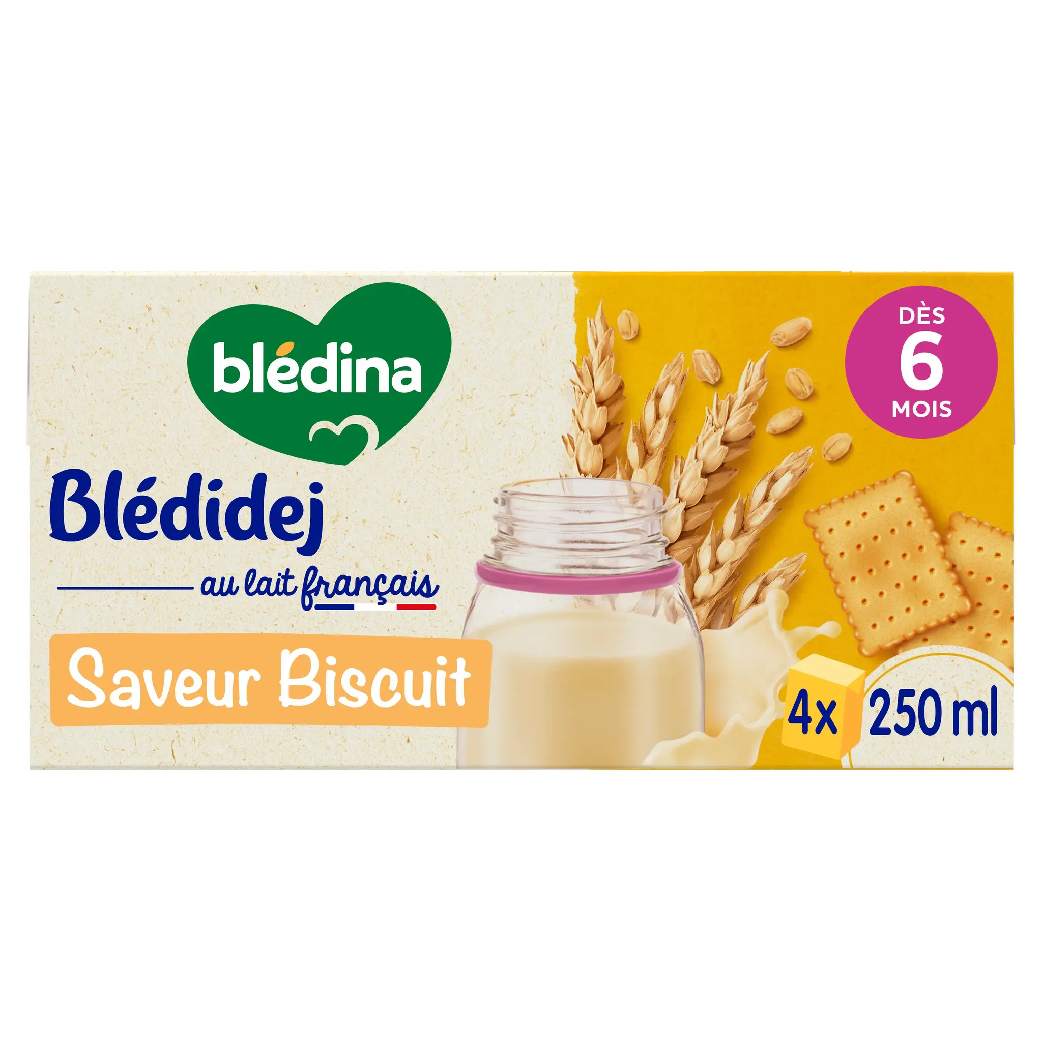 BLEDIDEJ Céréales lactées saveur biscuitée dès 6 mois