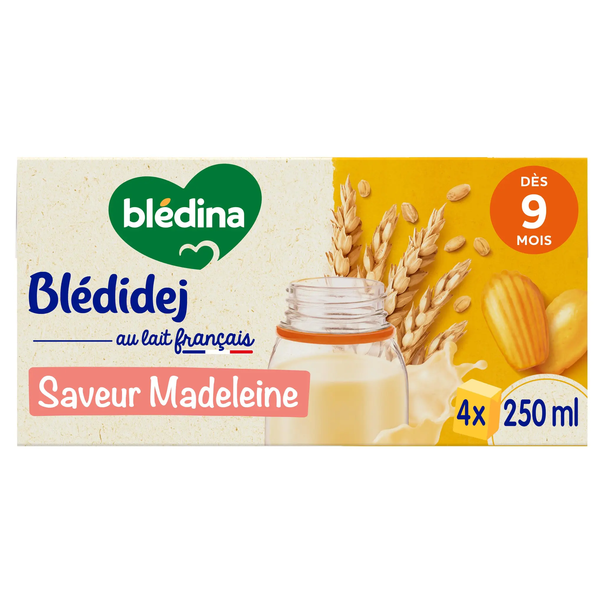 BLEDIDEJ Céréales lactées à la madeleine dès 9 mois