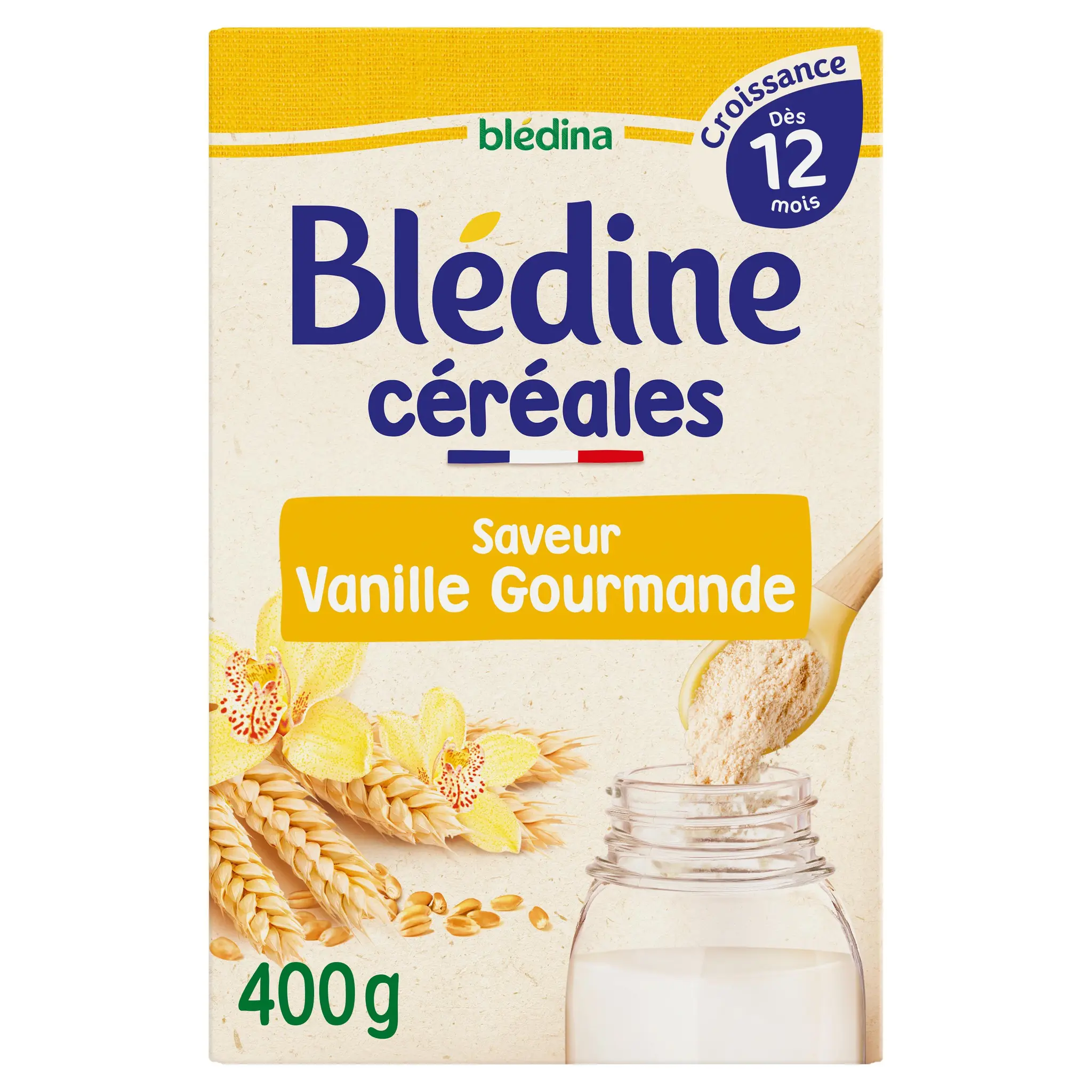 BLEDINA Blédine Céréales à la vanille en poudre dès 12 mois