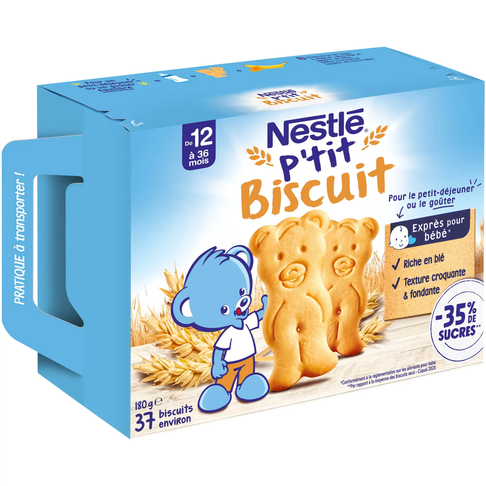NESTLE P'tit biscuit dès 12 mois