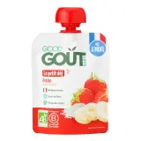 GOOD GOUT Gourde dessert lacté à la fraise bio dès 6 mois