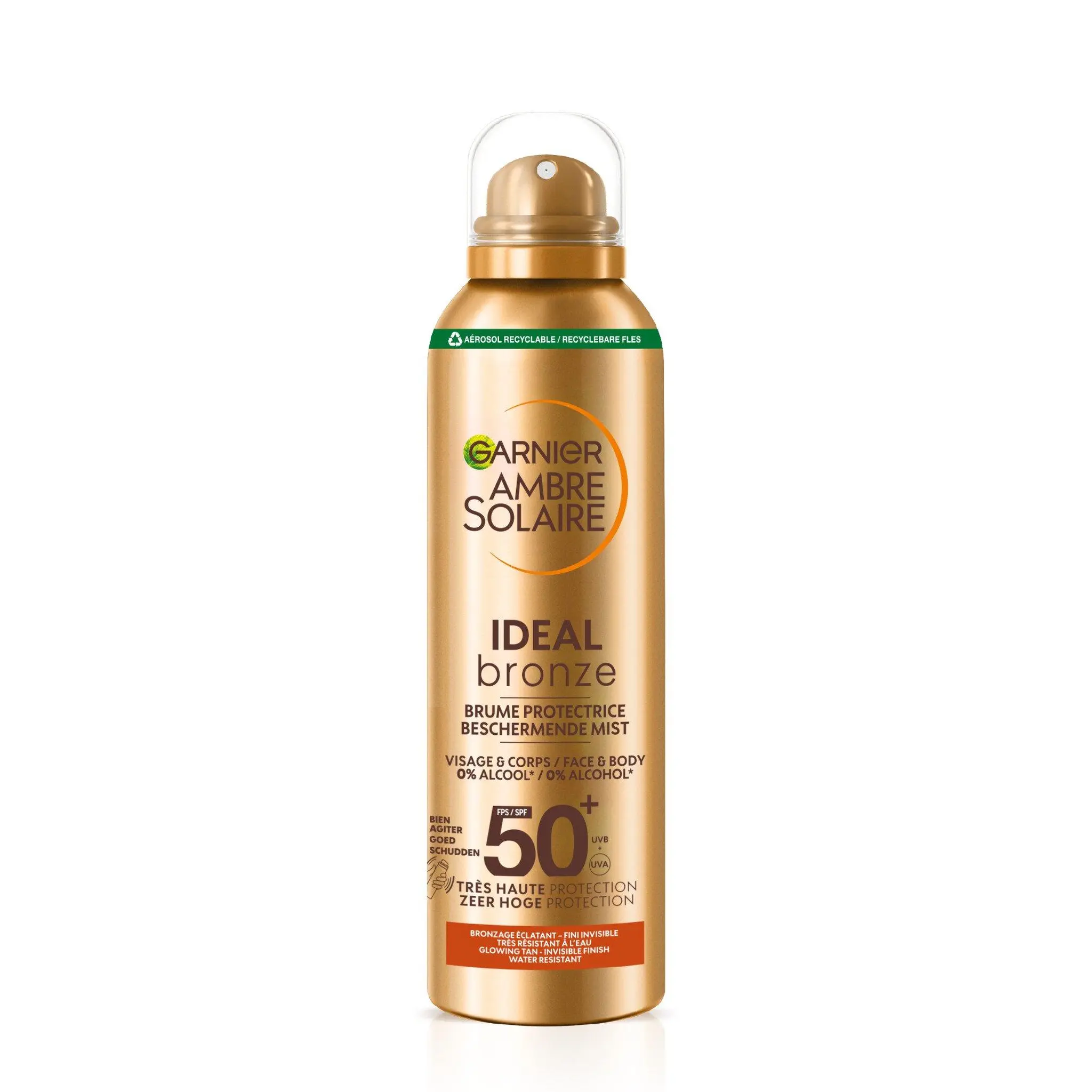 GARNIER Ambre Solaire Idéal Bronze brume protectrice visage et corps SPF 50+