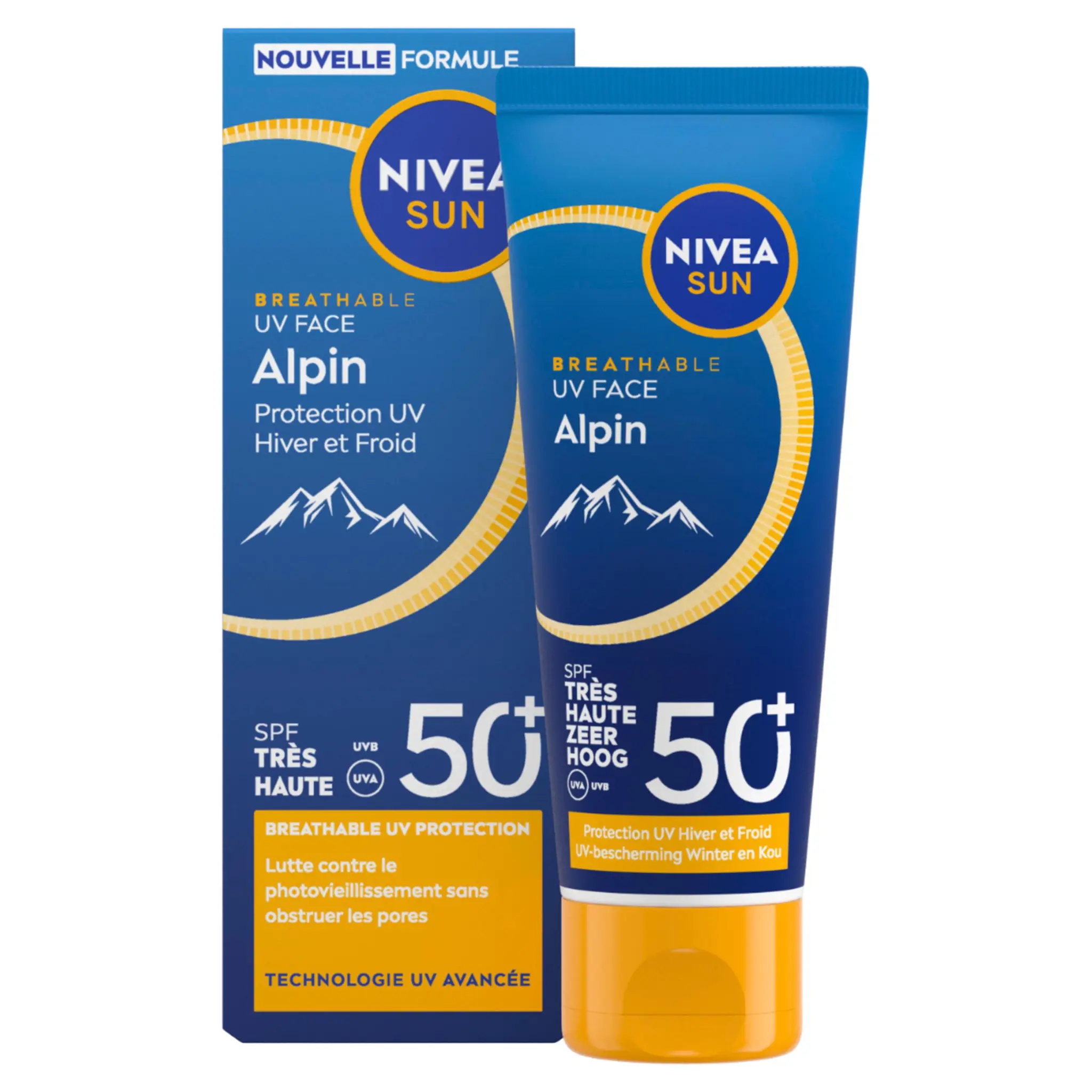 NIVEA SUN Crème alpin hiver et froid SPF50+