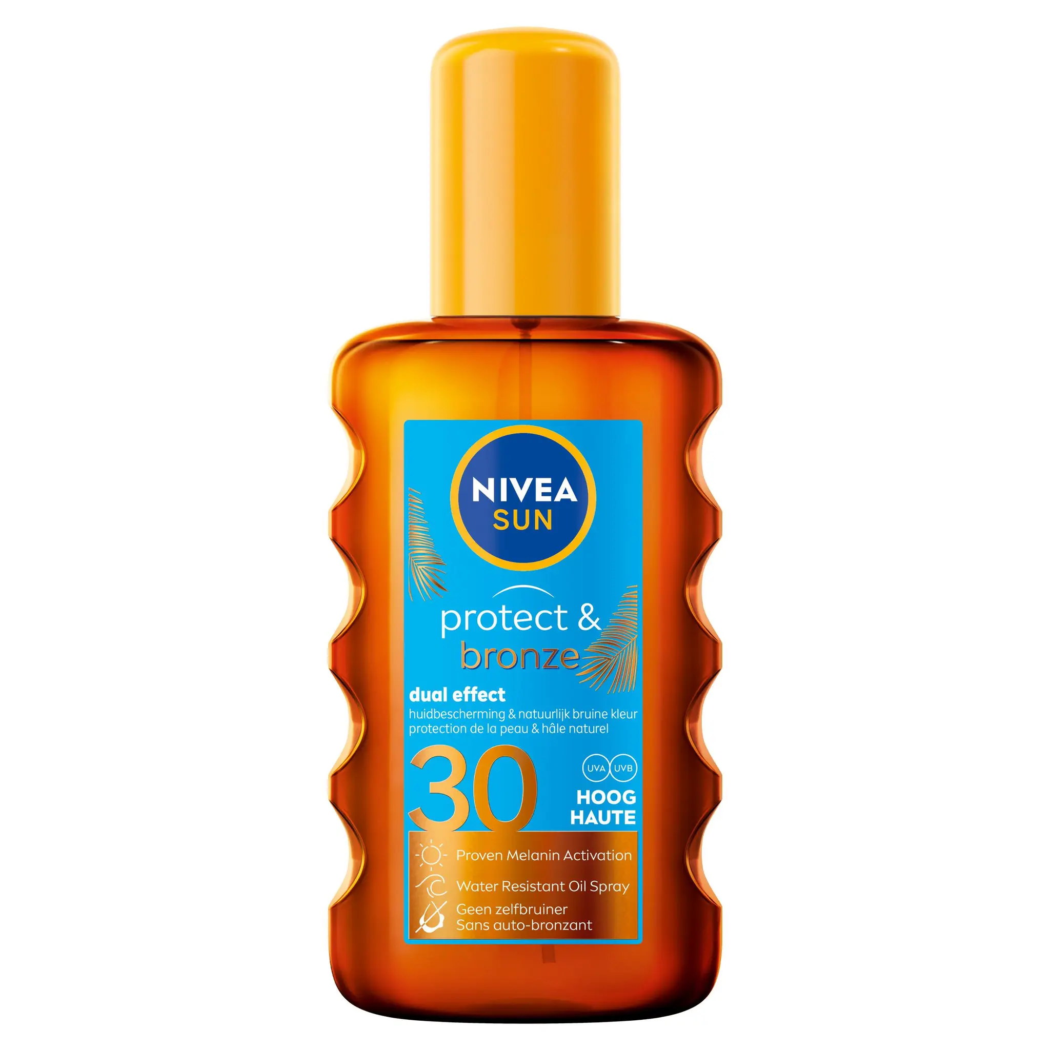 NIVEA SUN Protect & bronze Huile sèche spray solaire SPS30