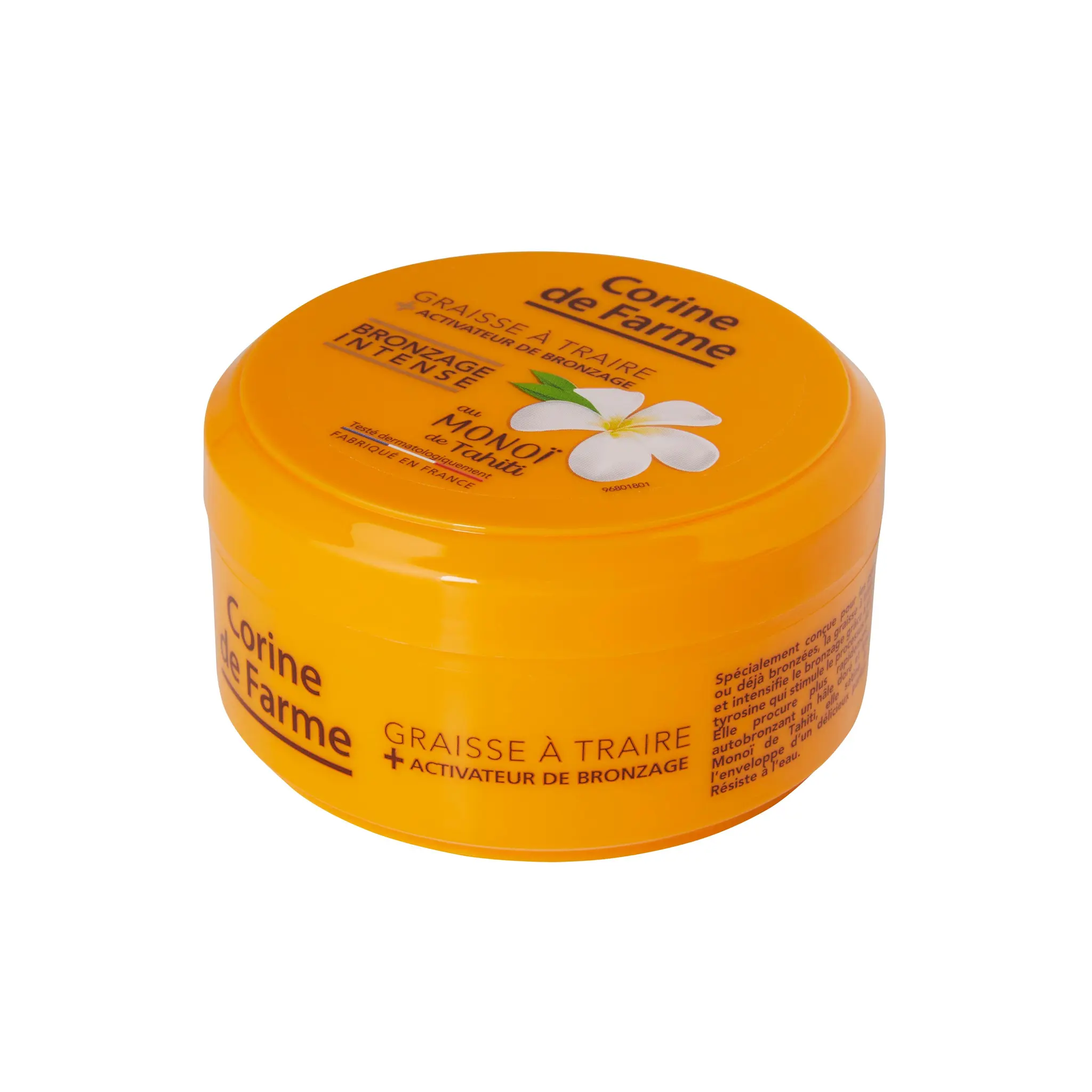 CORINE DE FARME Bronzage intense graisse à traire avec activateur de bronzage au monoï de Tahiti