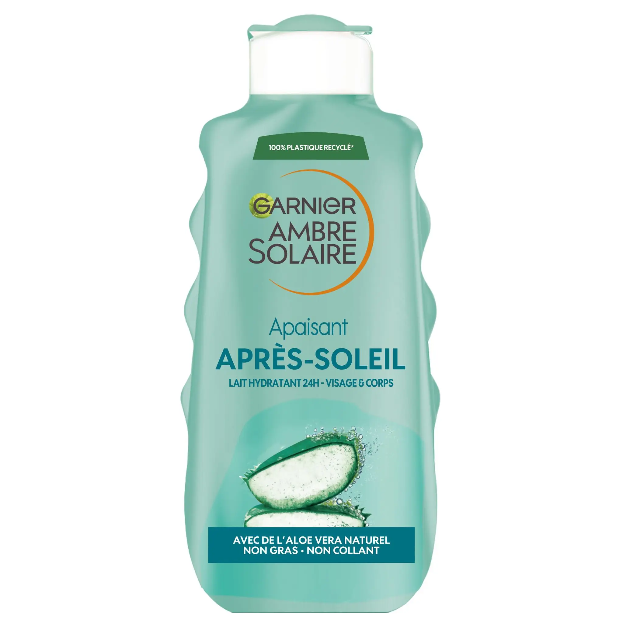 GARNIER Ambre Solaire Lait apaisant après-soleil hydratant 24H visage et corps