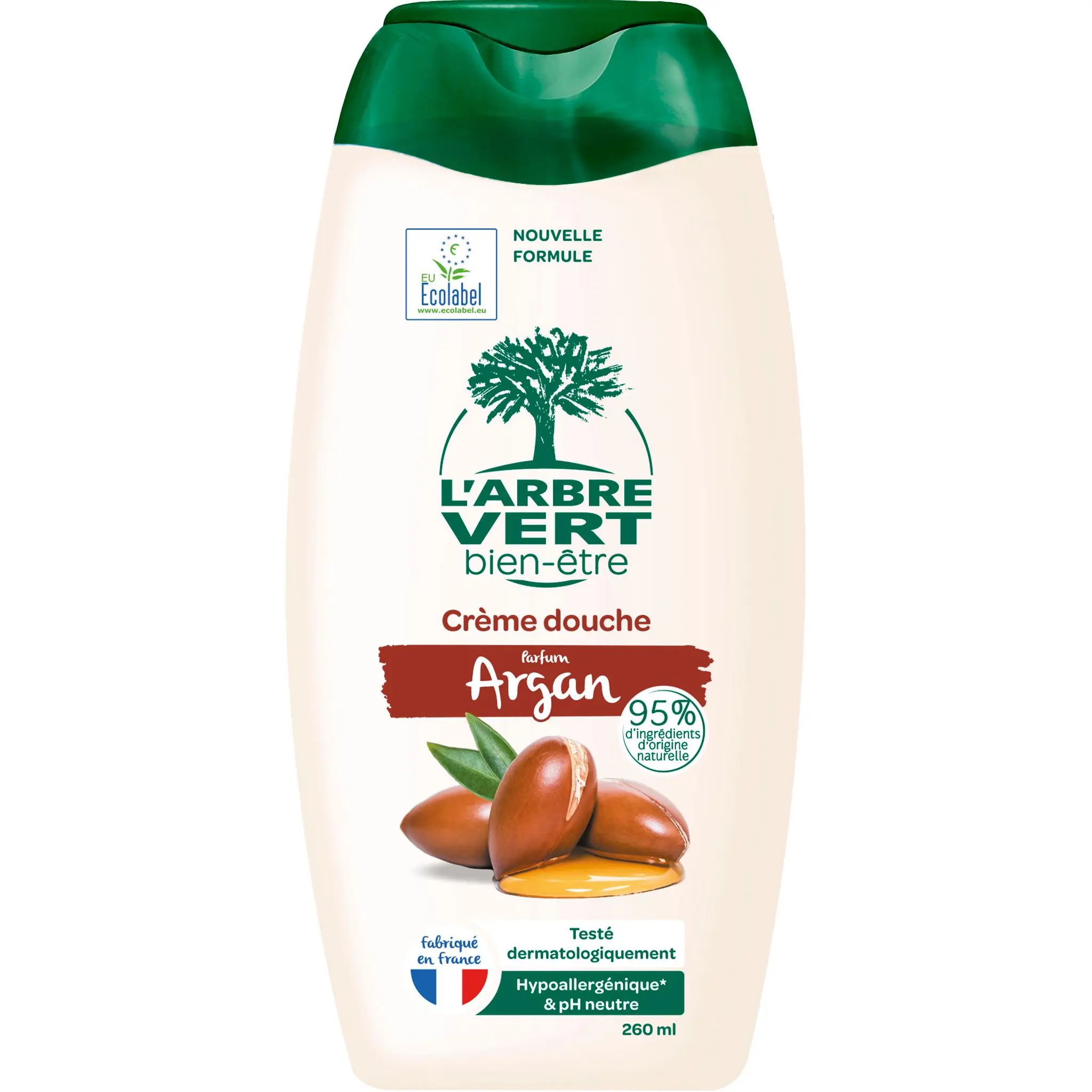 L'ARBRE VERT Crème de douche parfum argan