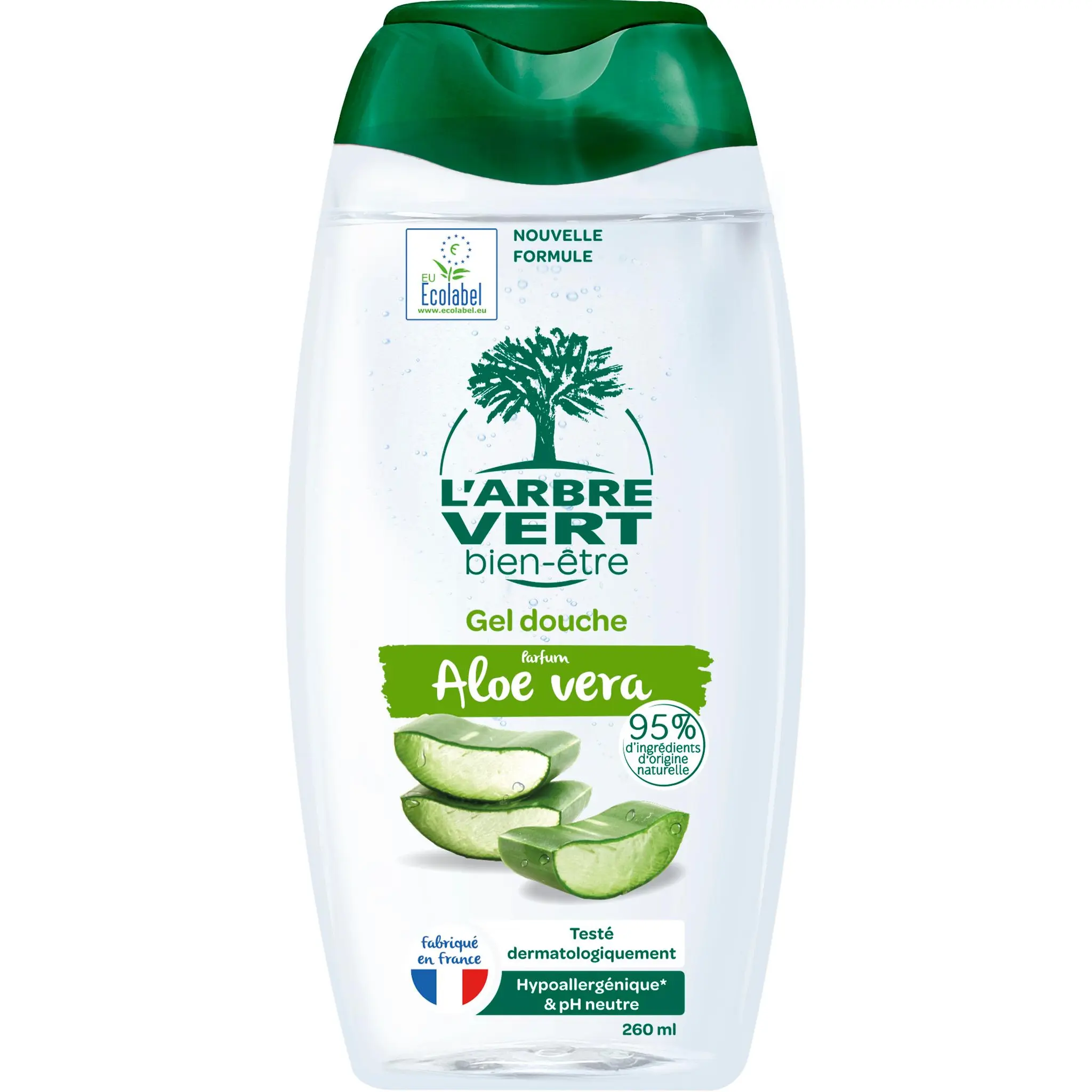 L'ARBRE VERT Gel douche parfum aloe vera