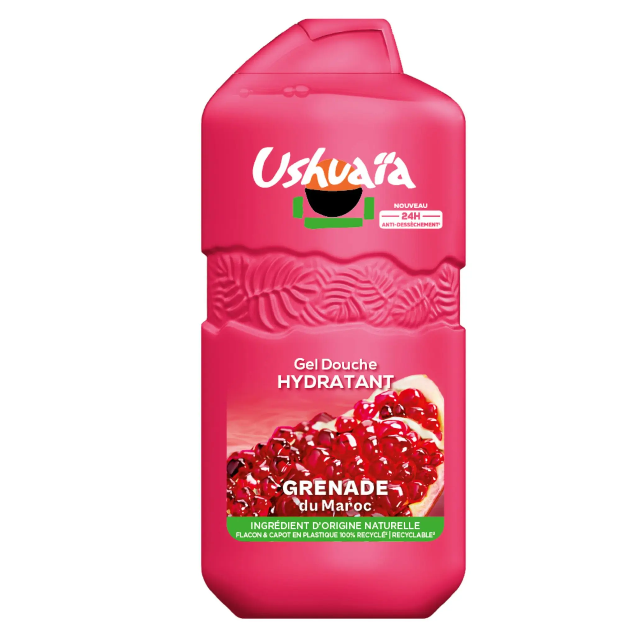 USHUAIA Gel douche hydratant grenade