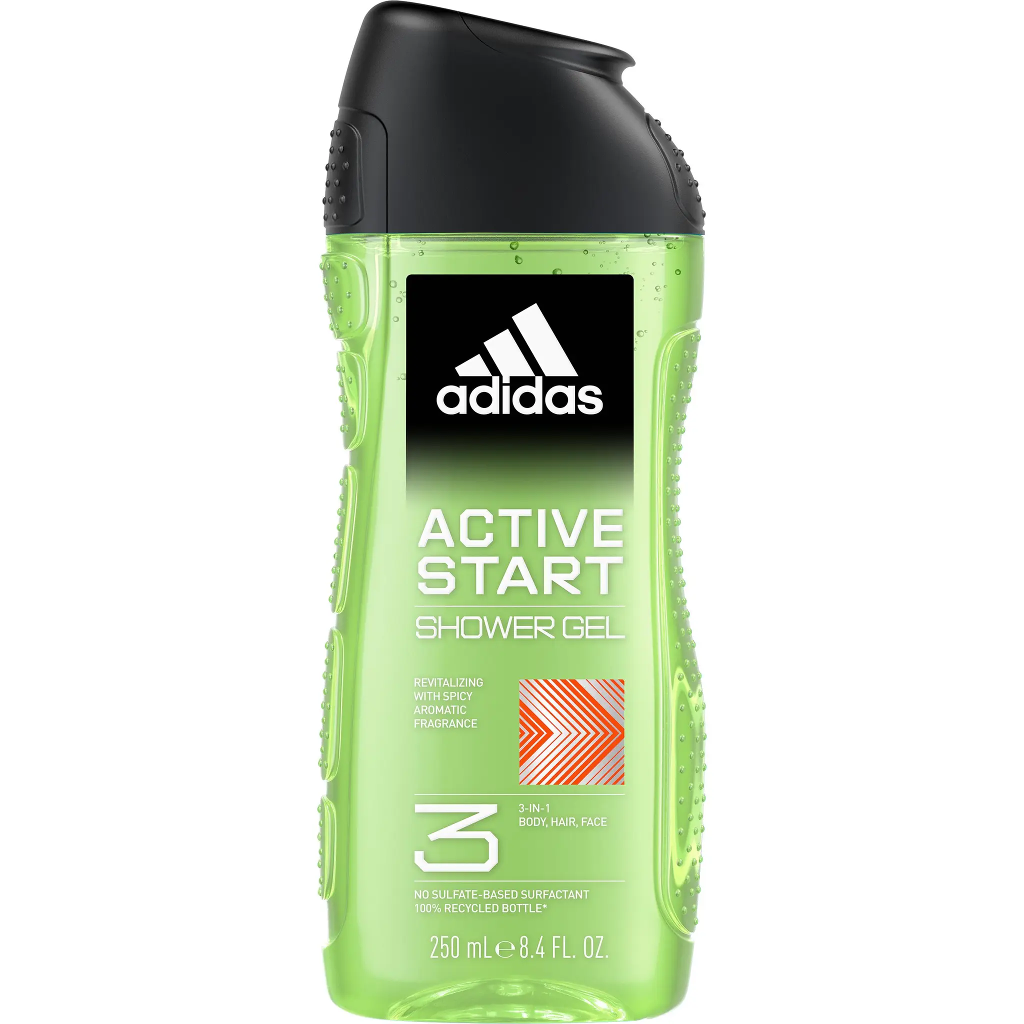 ADIDAS Active start gel douche 3en1