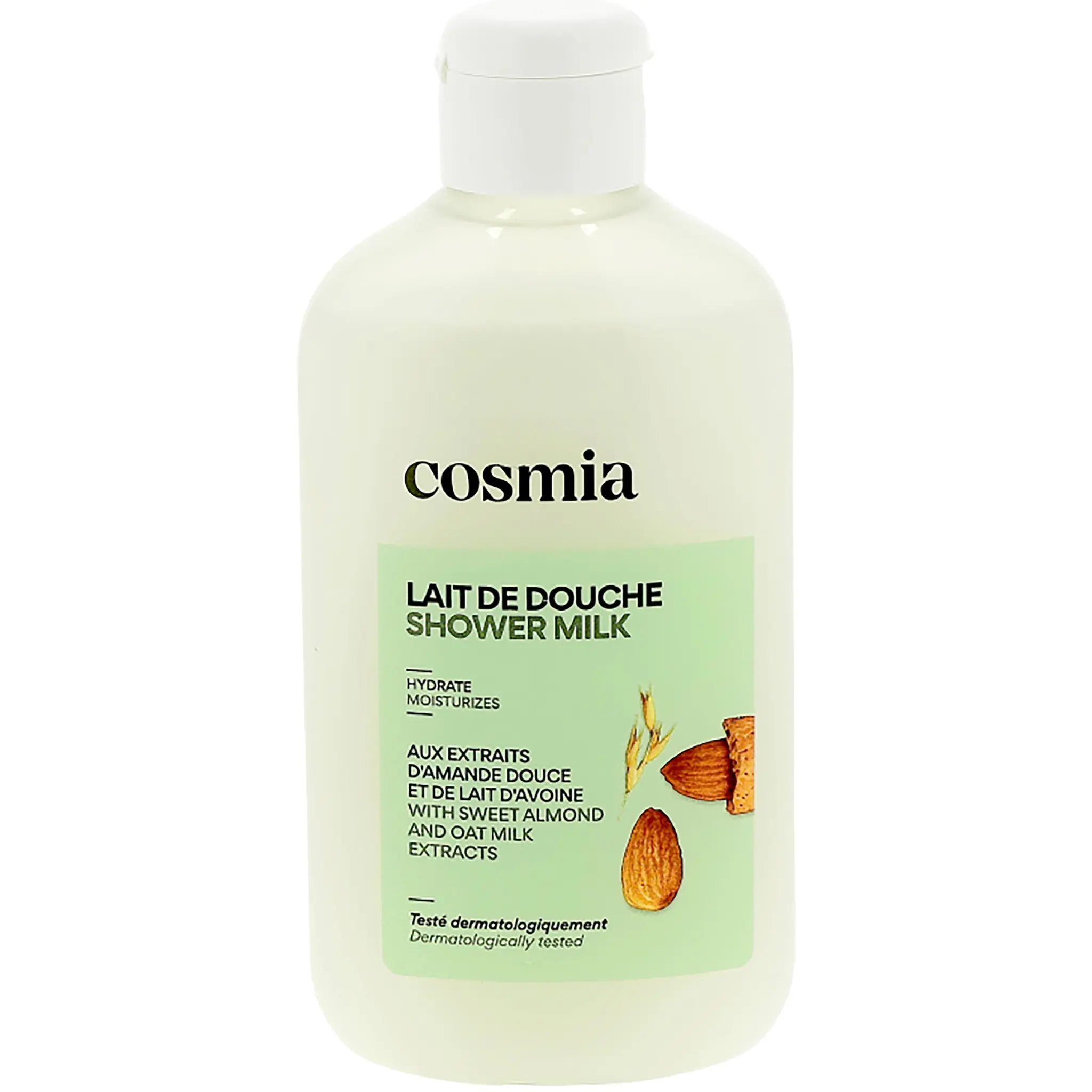 COSMIA Gel de douche aux extraits d'amande douce et de lait d'avoine