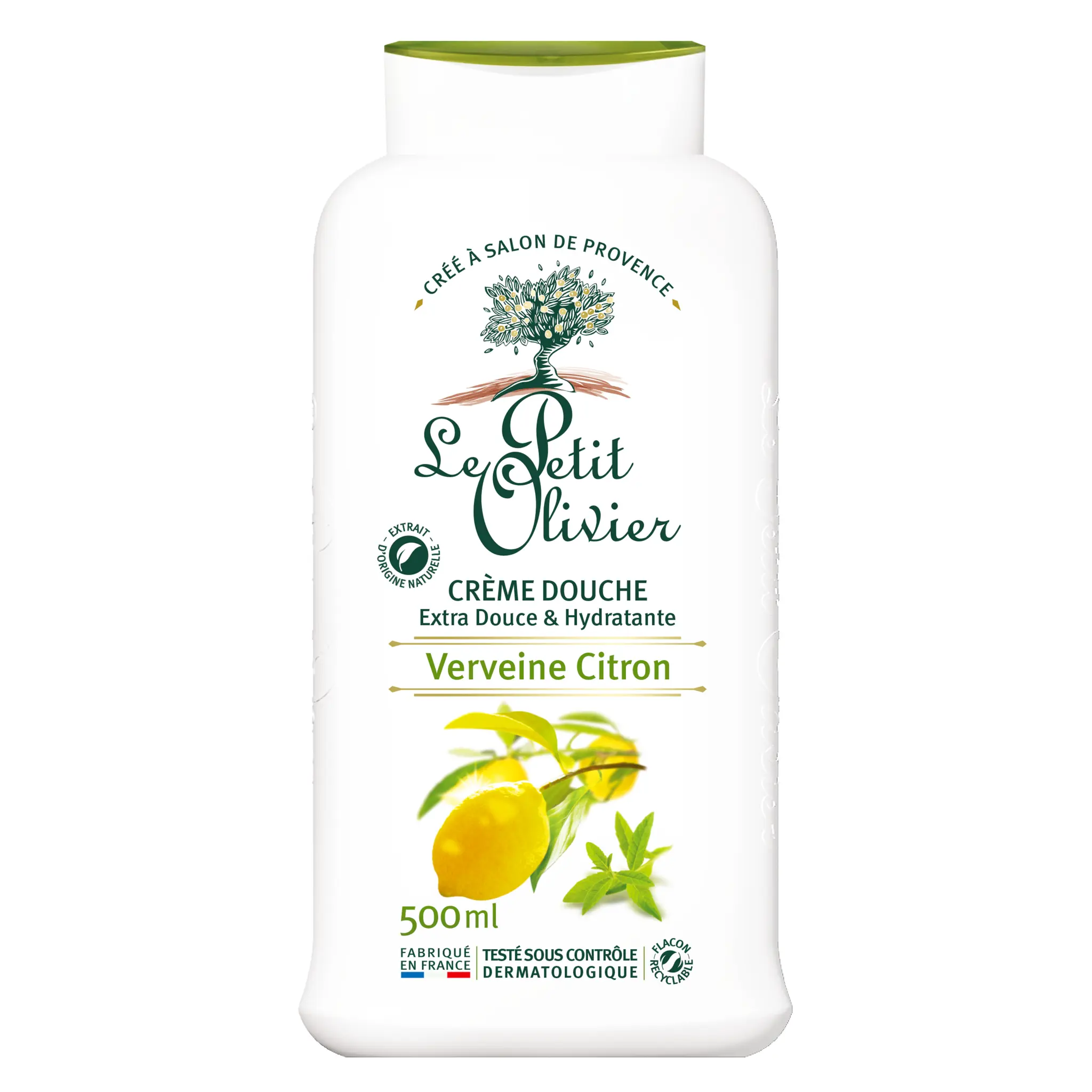 LE PETIT OLIVIER Crème douche extra douce verveine citron