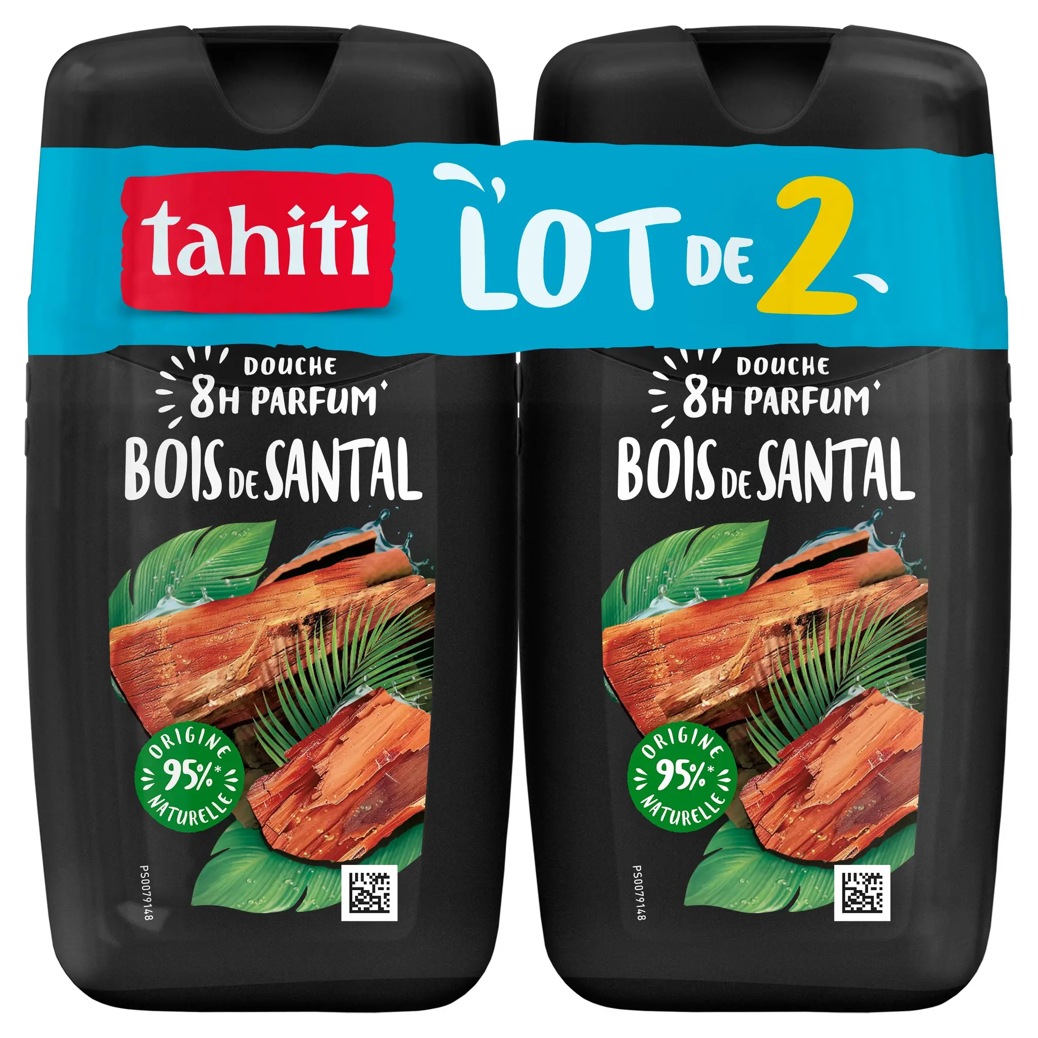 TAHITI Douche parfum bois de santal