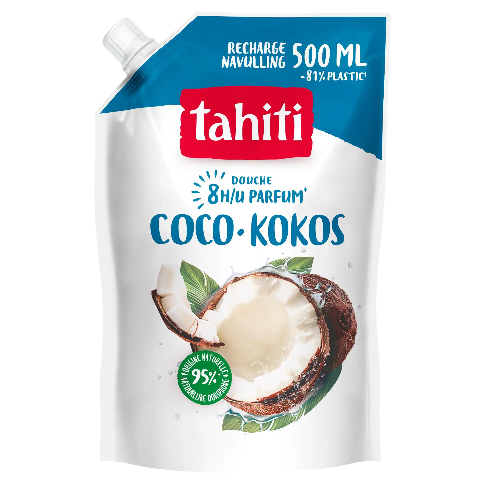 TAHITI Recharge gel douche parfum coco