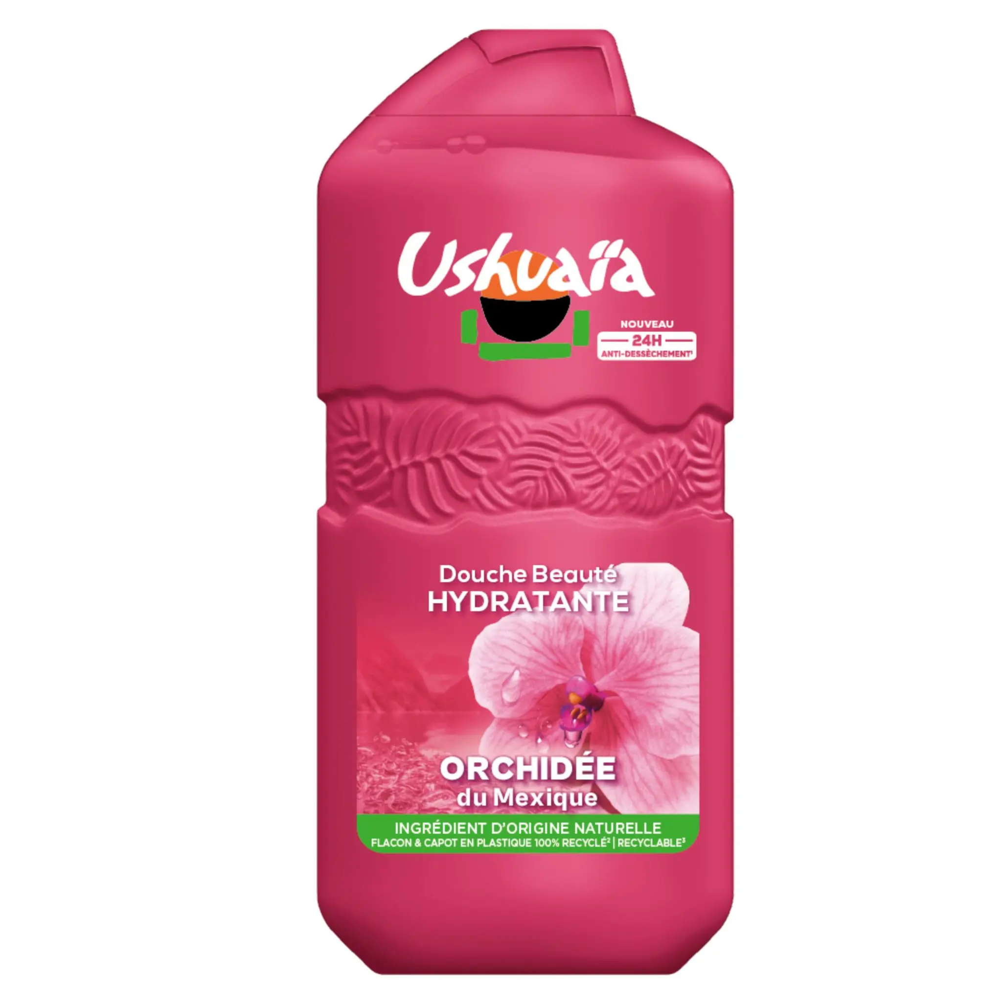 USHUAIA Gel douche hydratant à l'orchidée du Mexique