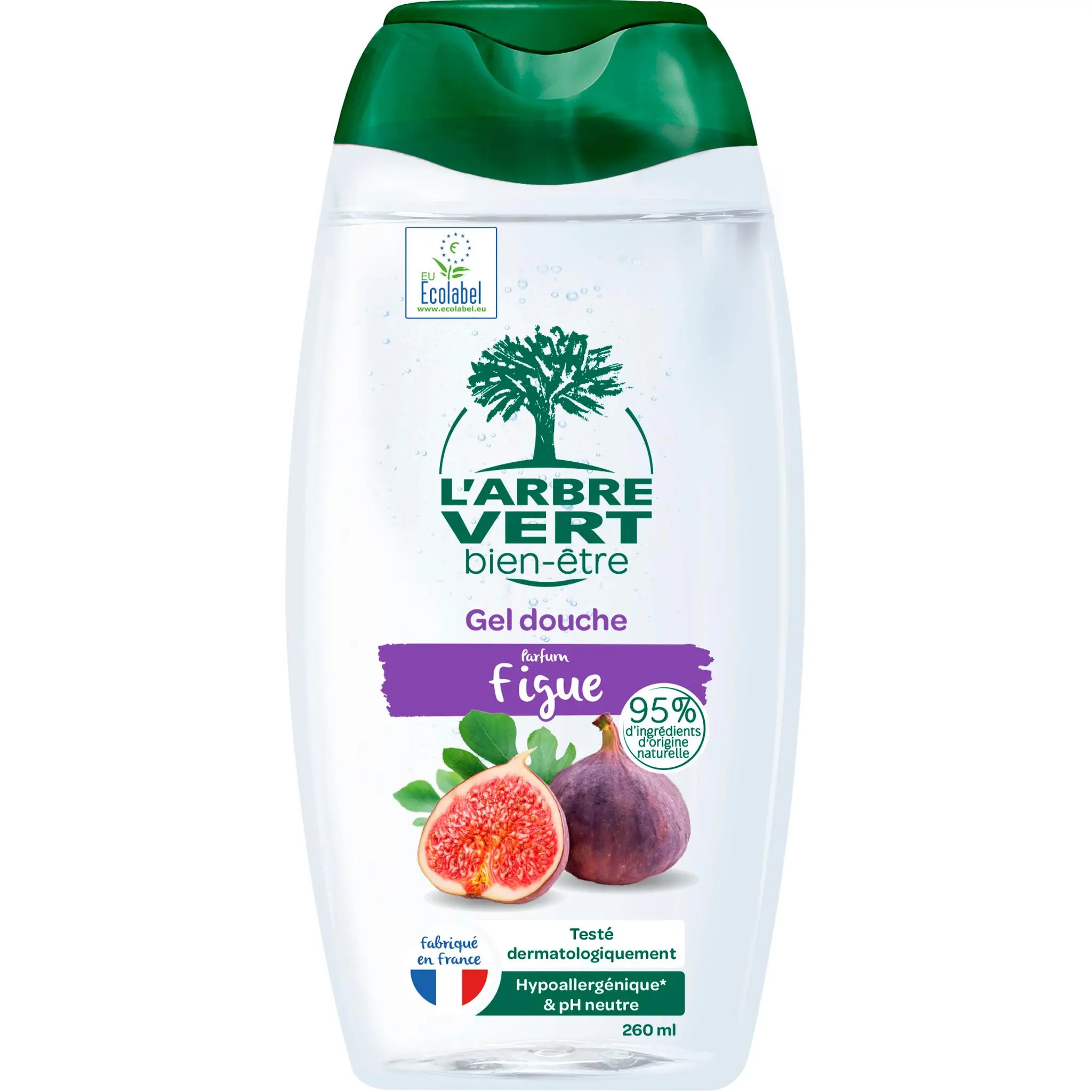 L'ARBRE VERT Gel douche parfum figue