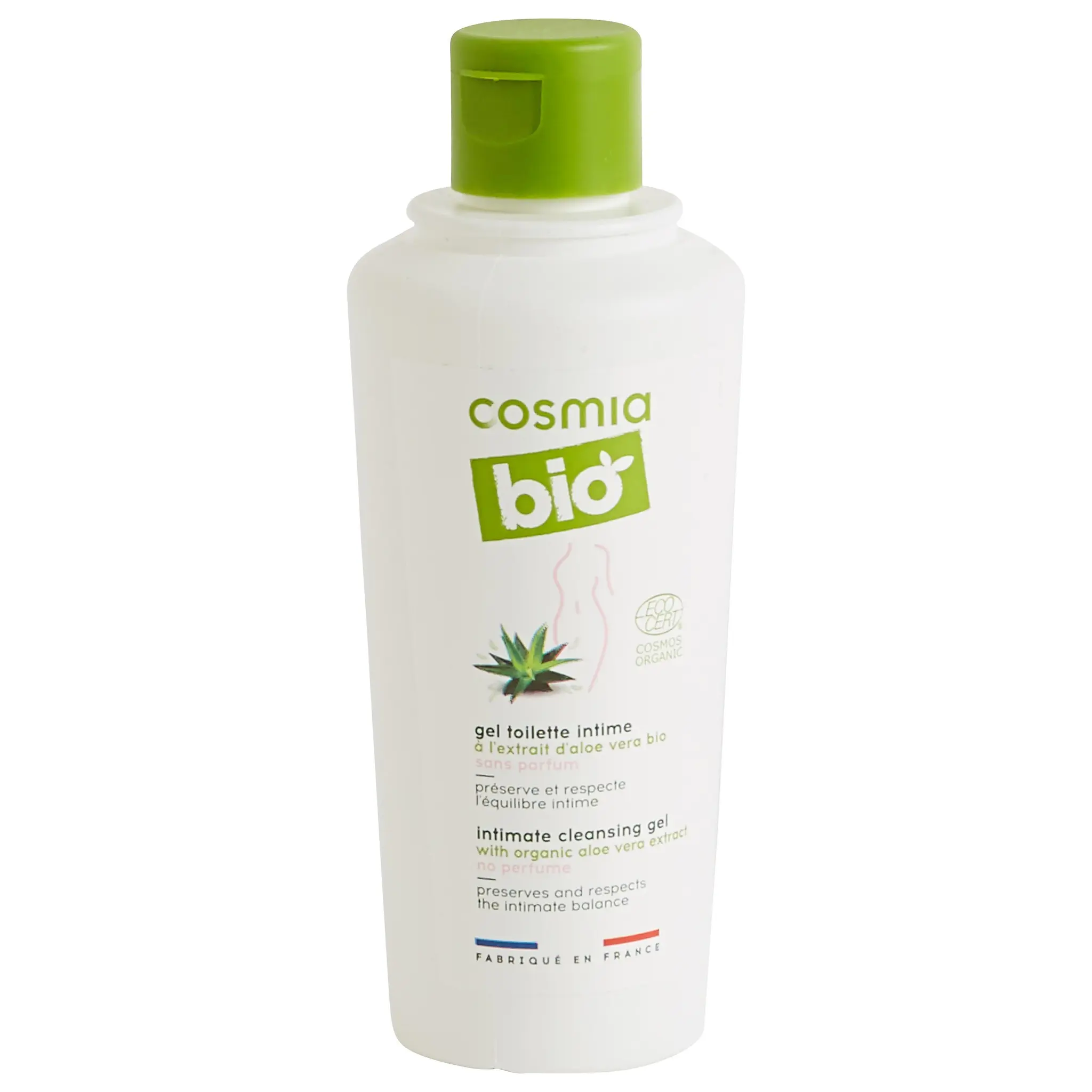 COSMIA BIO Gel toilette intime à l'extrait d'aloe vera bio