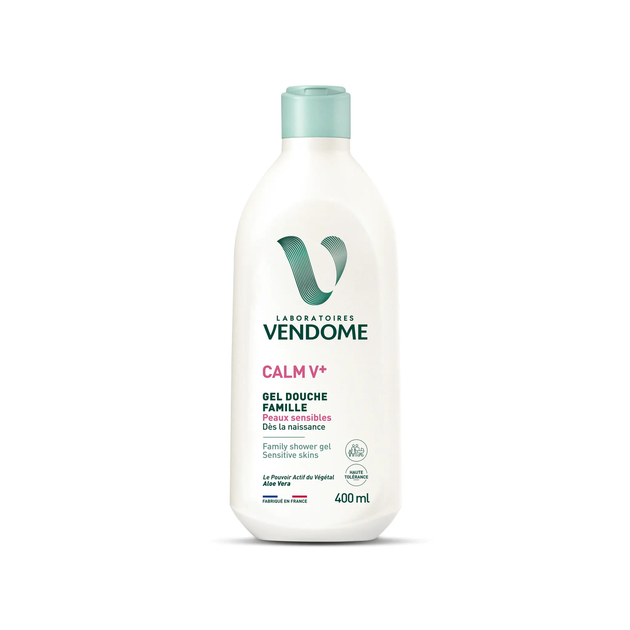 LABORATOIRES VENDOME Calm V+ gel douche famille peaux sensibles