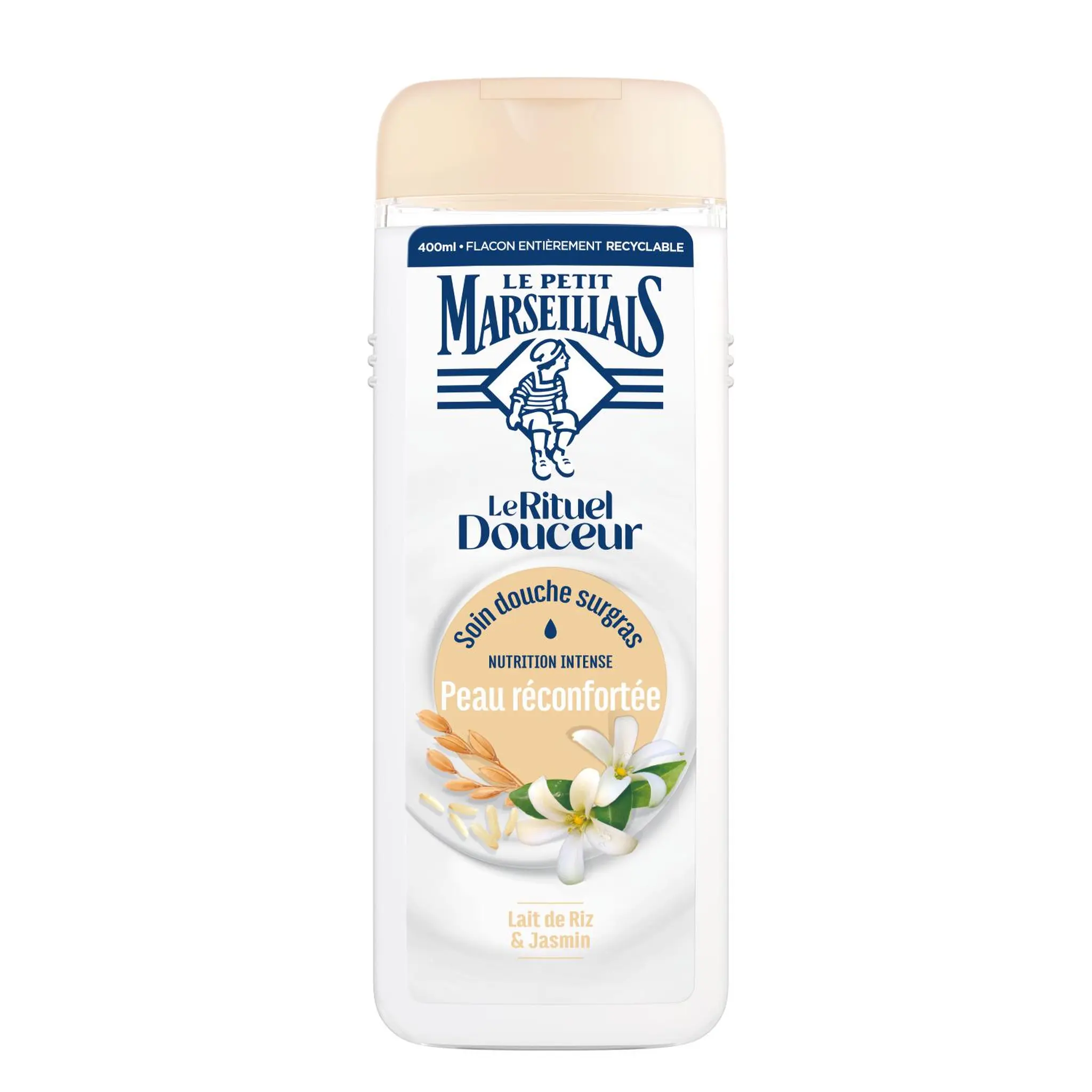 LE PETIT MARSEILLAIS Le rituel douceur soin douche surgras lait de riz et jasmin