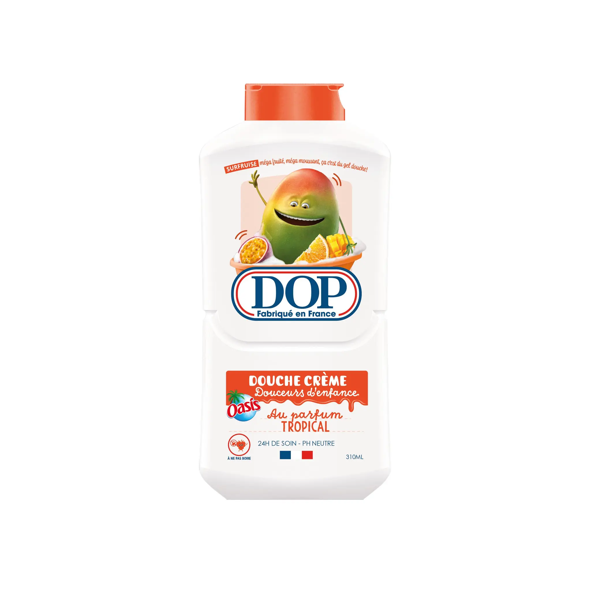 DOP Douceurs d'enfance Douche crème parfum tropical