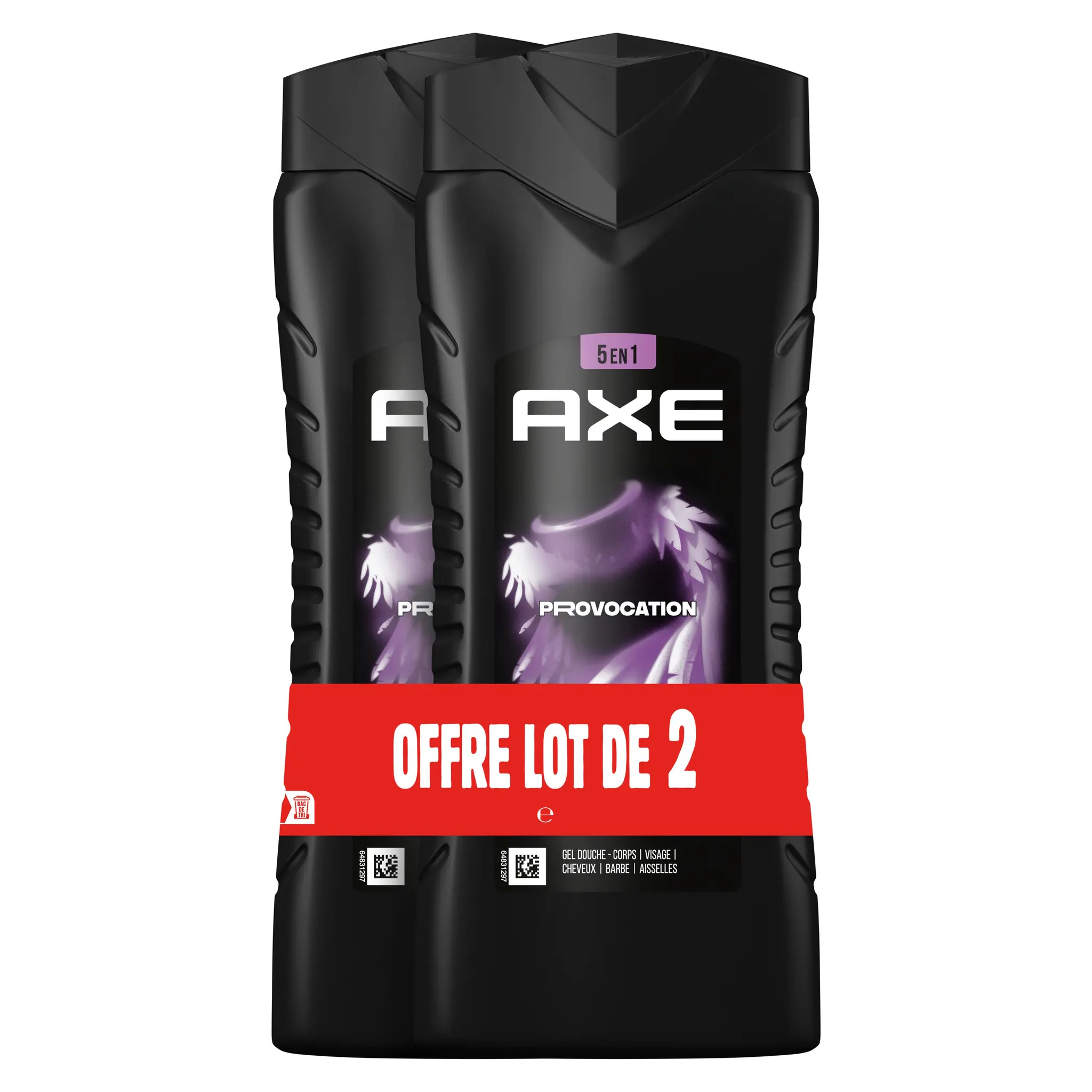 AXE Gel douche 5 en 1 provocation