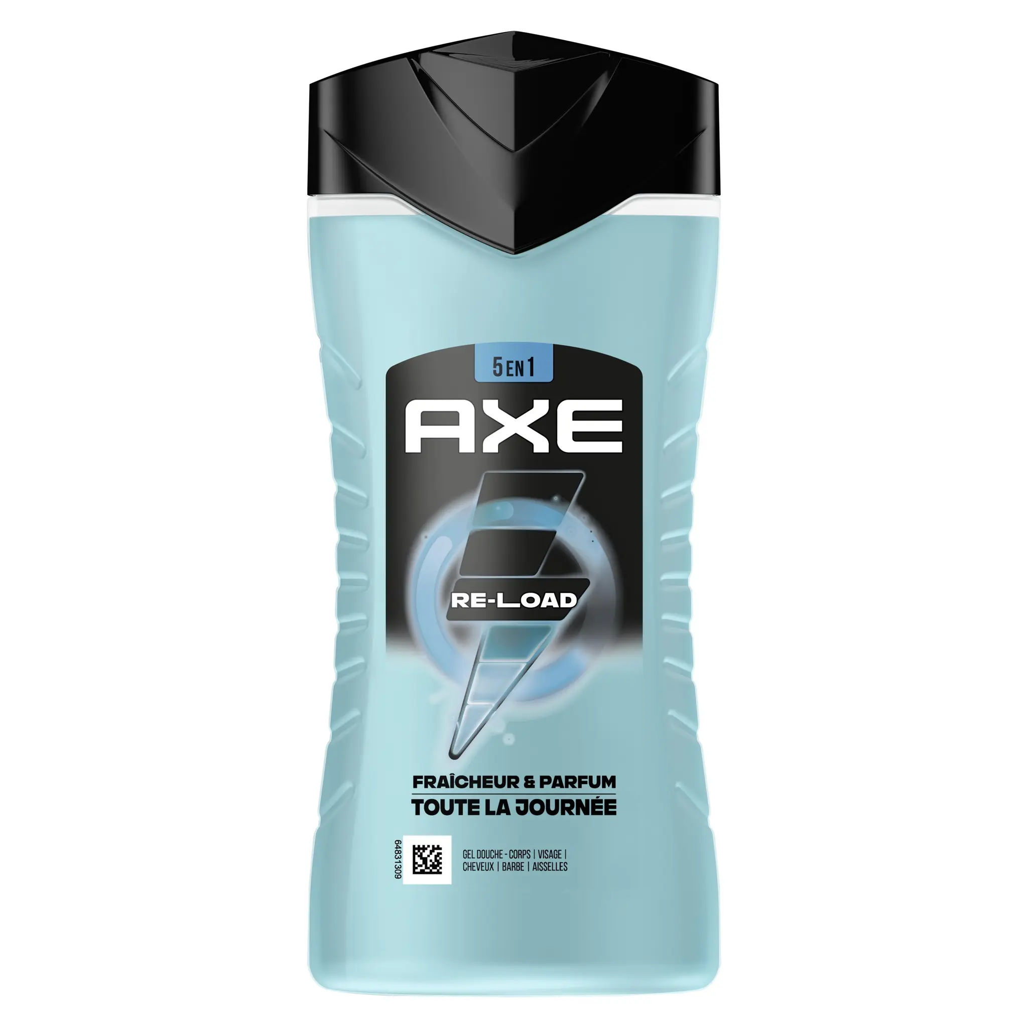 AXE Gel douche 5-en-1 Re-Load fraîcheur et parfum toute la journée