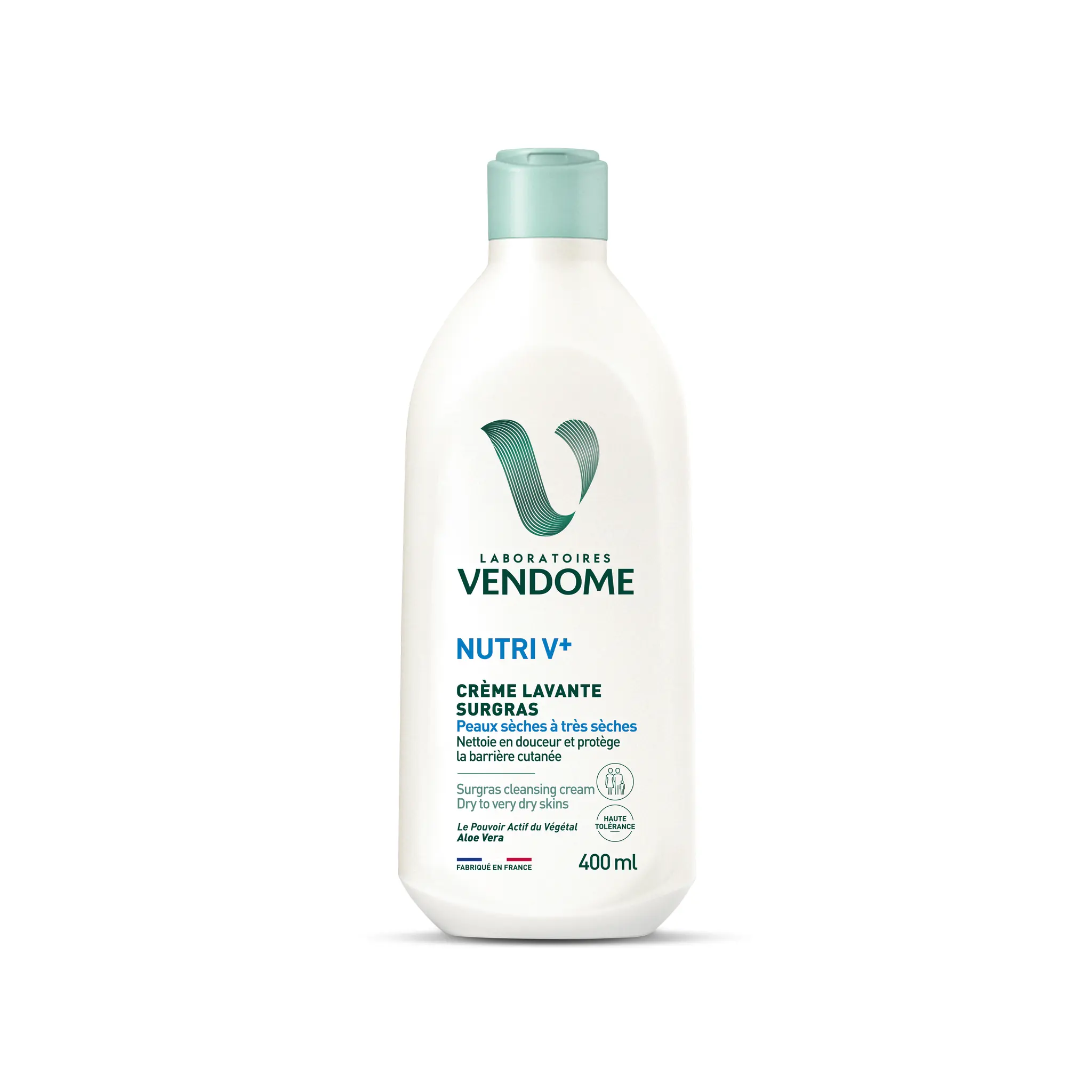 LABORATOIRES VENDOME Nutri V+ crème lavante surgras peaux sèches à très sèches
