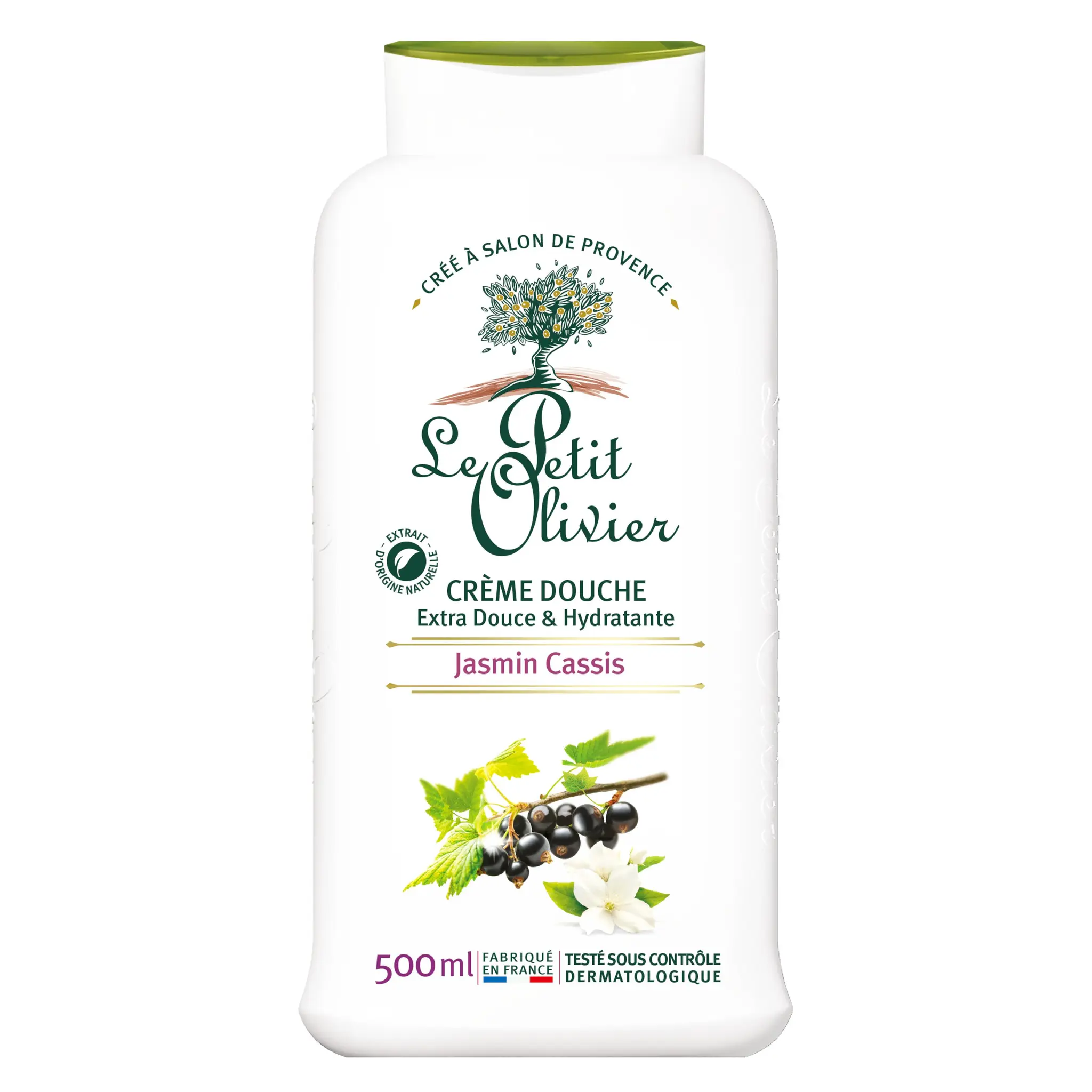 LE PETIT OLIVIER Crème douche jasmin cassis