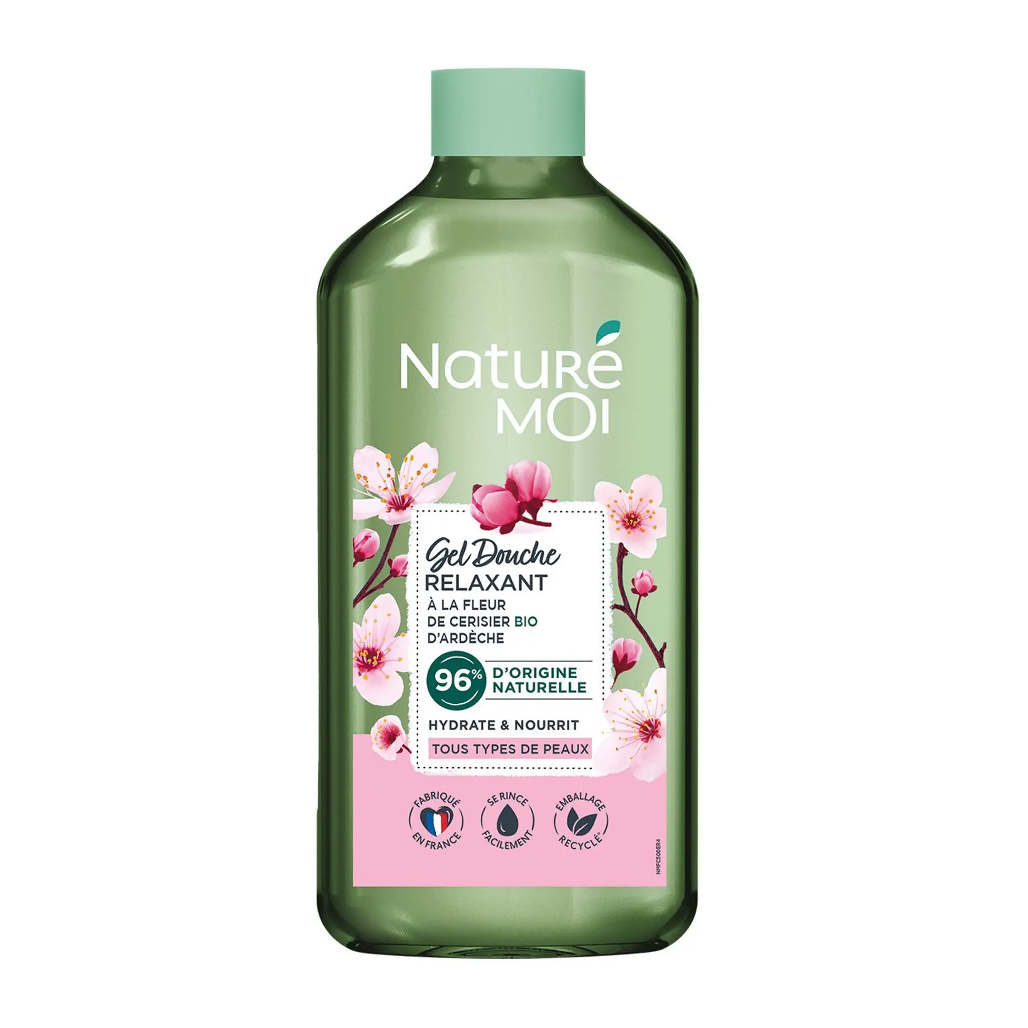 NATURE & MOI Gel douche relaxant à la fleur de cerisier bio