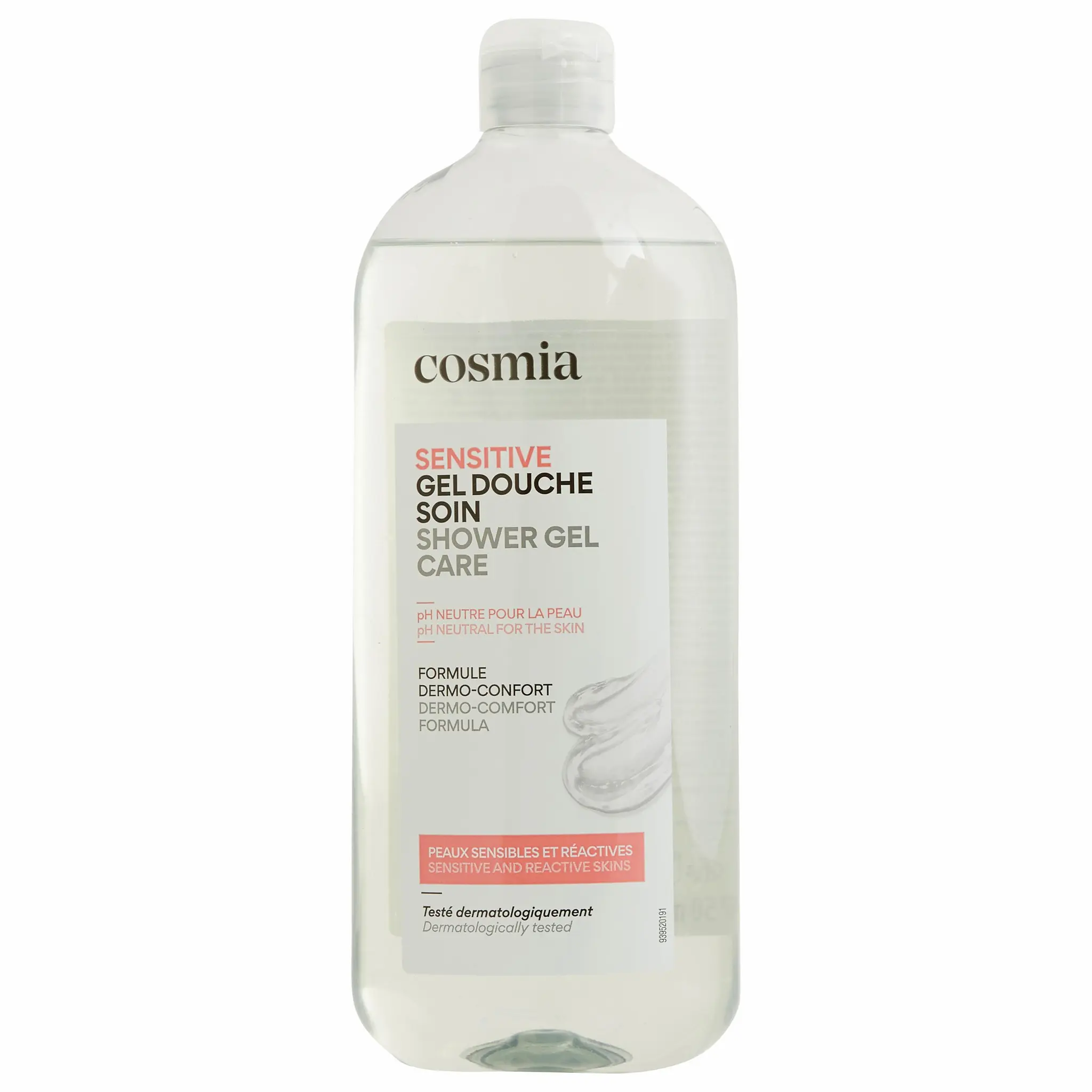 COSMIA Sensitive gel douche soin peaux sensibles et réactives