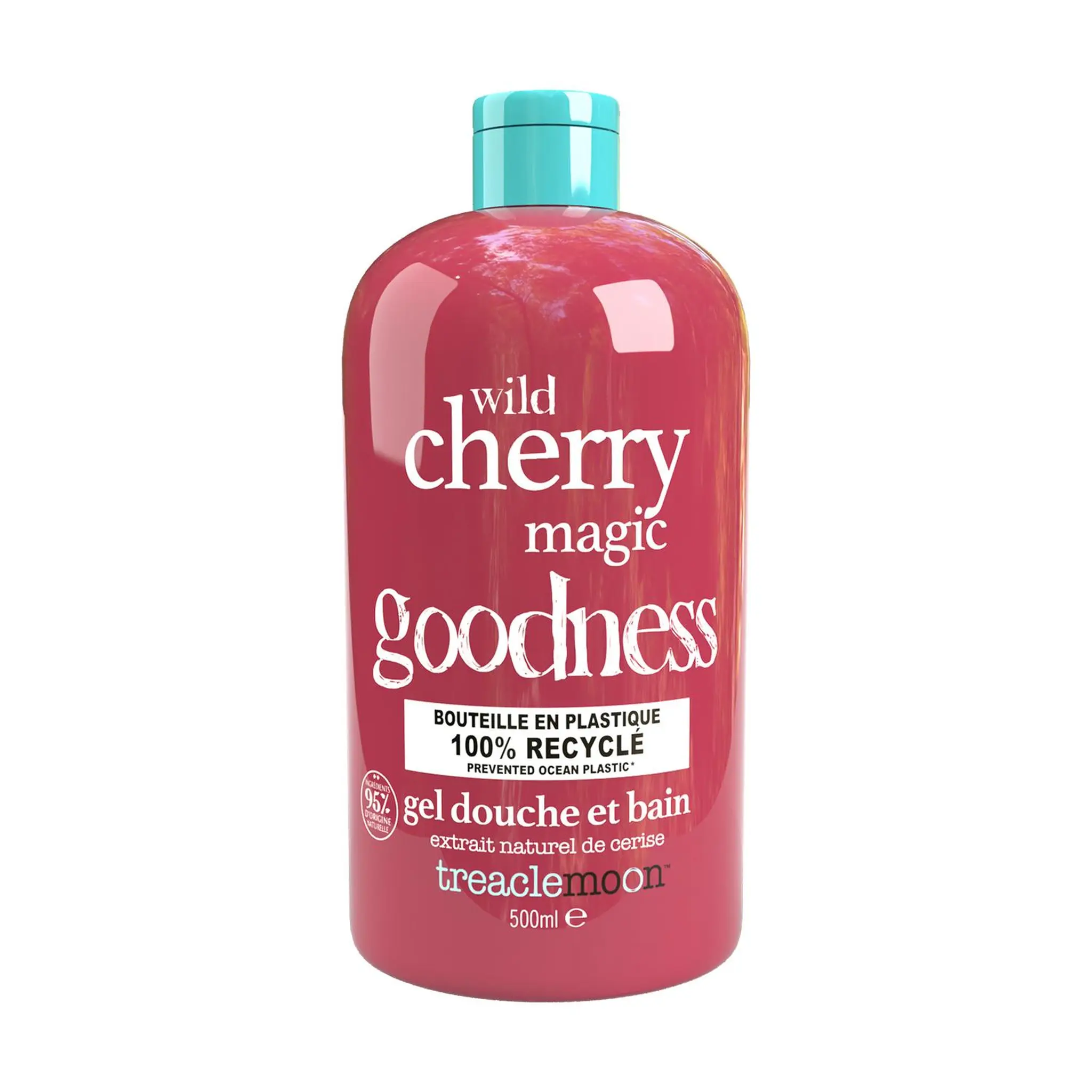 TREACLEMOON Gel douche et bain wild cherry magic goodness à l'extrait naturel de cerise