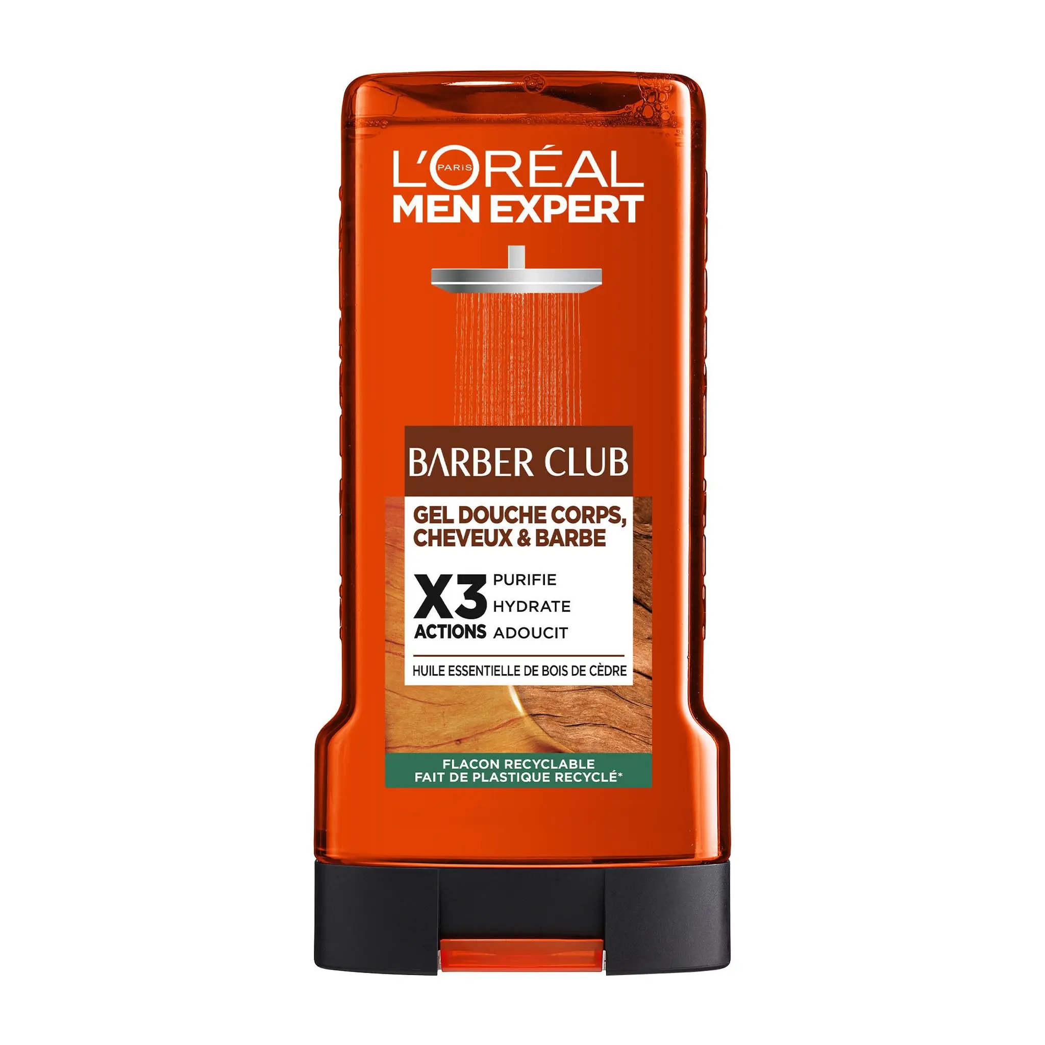 L'OREAL Men Expert Barber Club Gel douche corps, cheveux et barbe