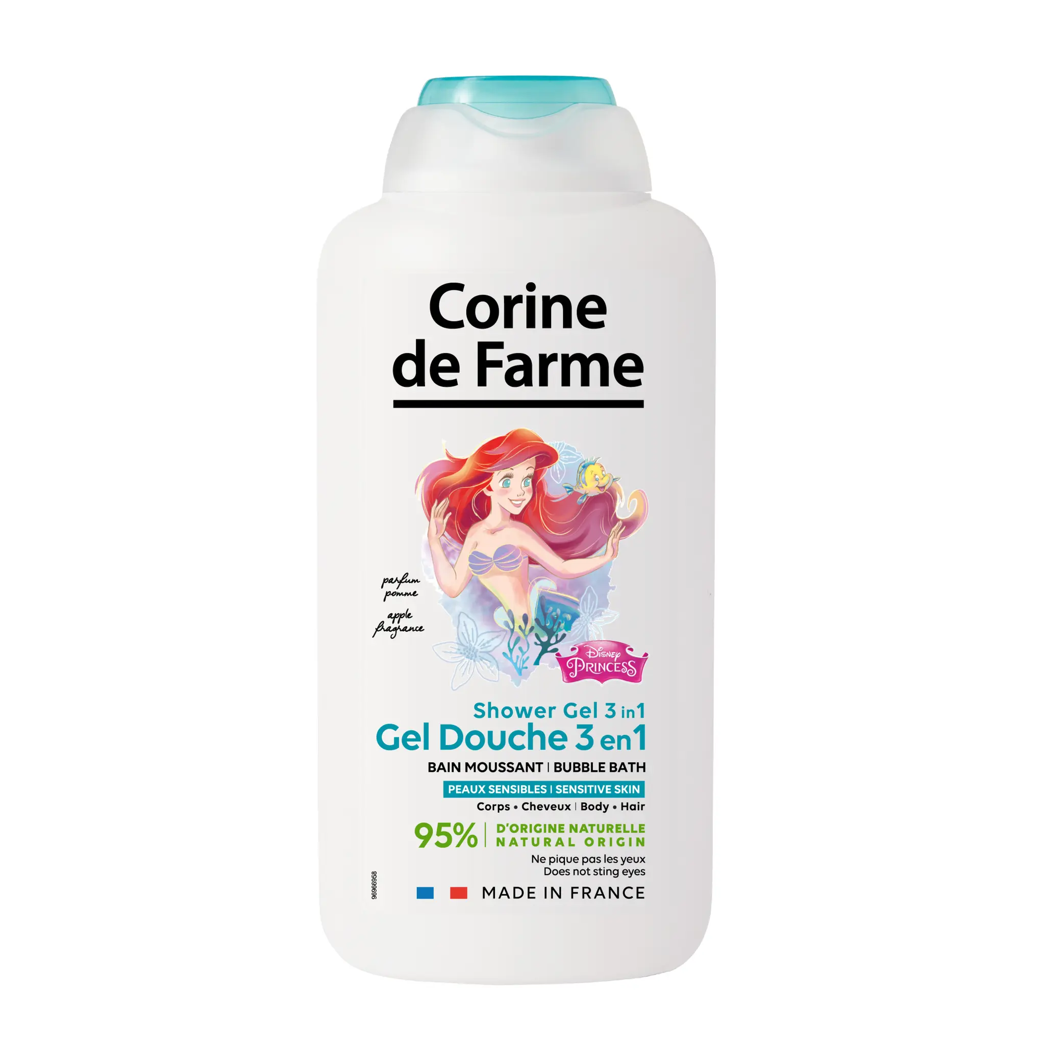 CORINE DE FARME Gel douche Toy Story 3 en 1 bain moussant pour peaux sensibles parfum pomme