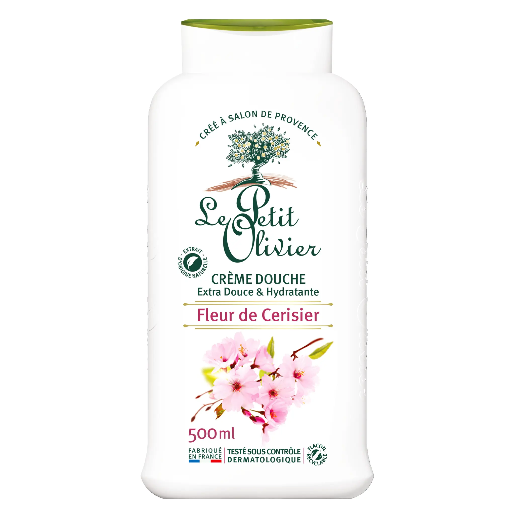 LE PETIT OLIVIER Crème de douche extra douce et hydratante fleur de cerisier