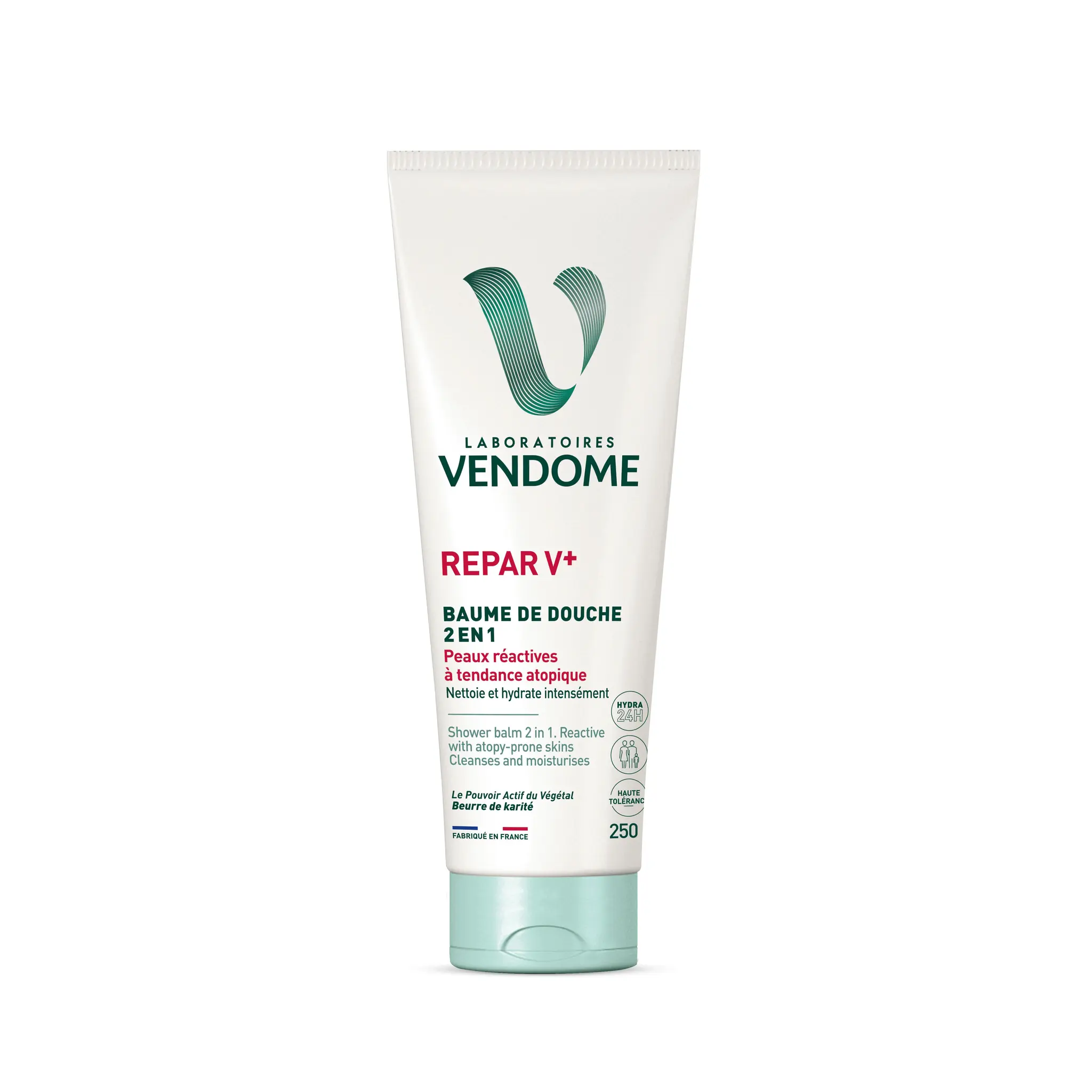 LABORATOIRES VENDOME Repar V+ baume de douche 2 en 1 peaux réactives et atopiques