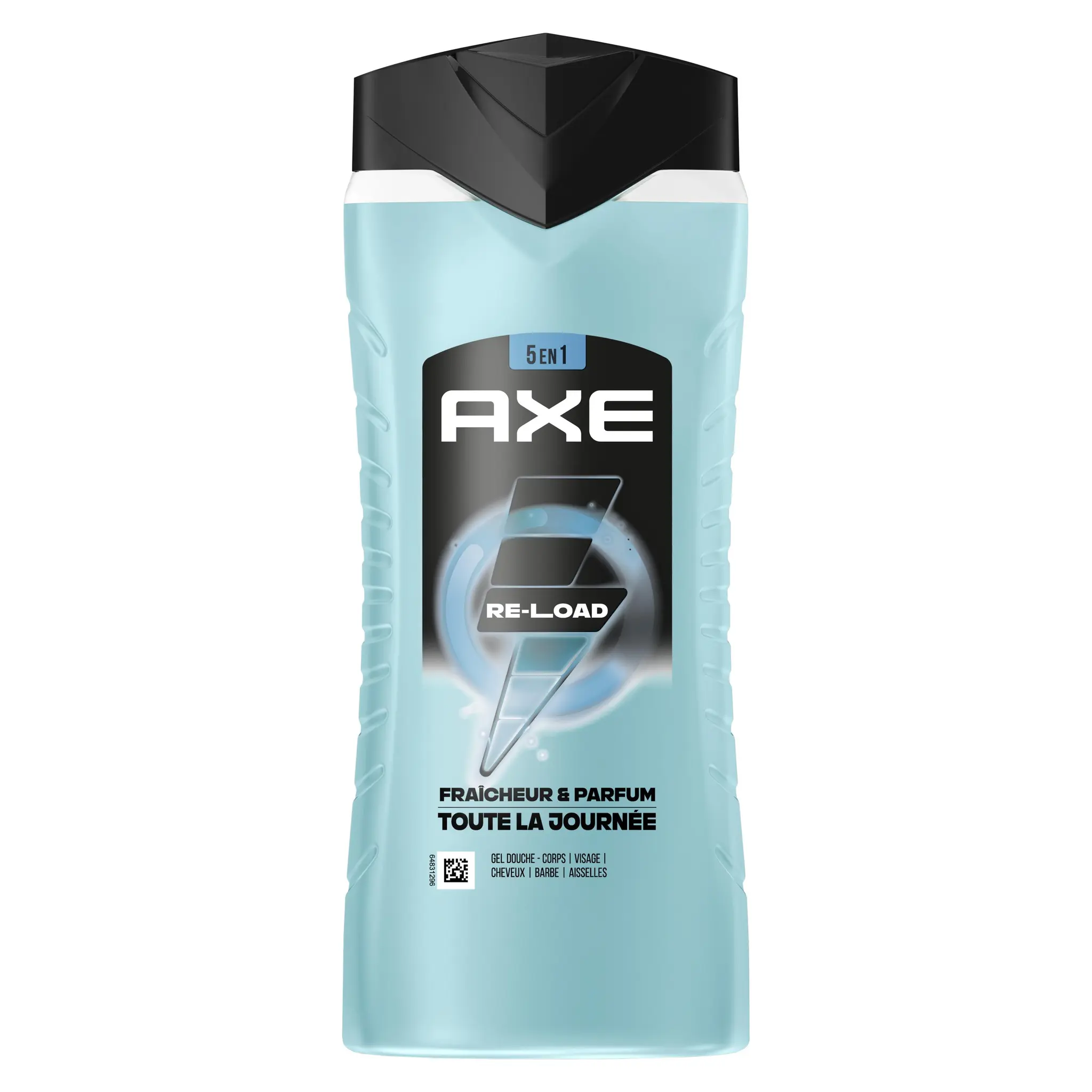 AXE Gel douche 5-en-1 Re-Load fraîcheur et parfum toute la journée