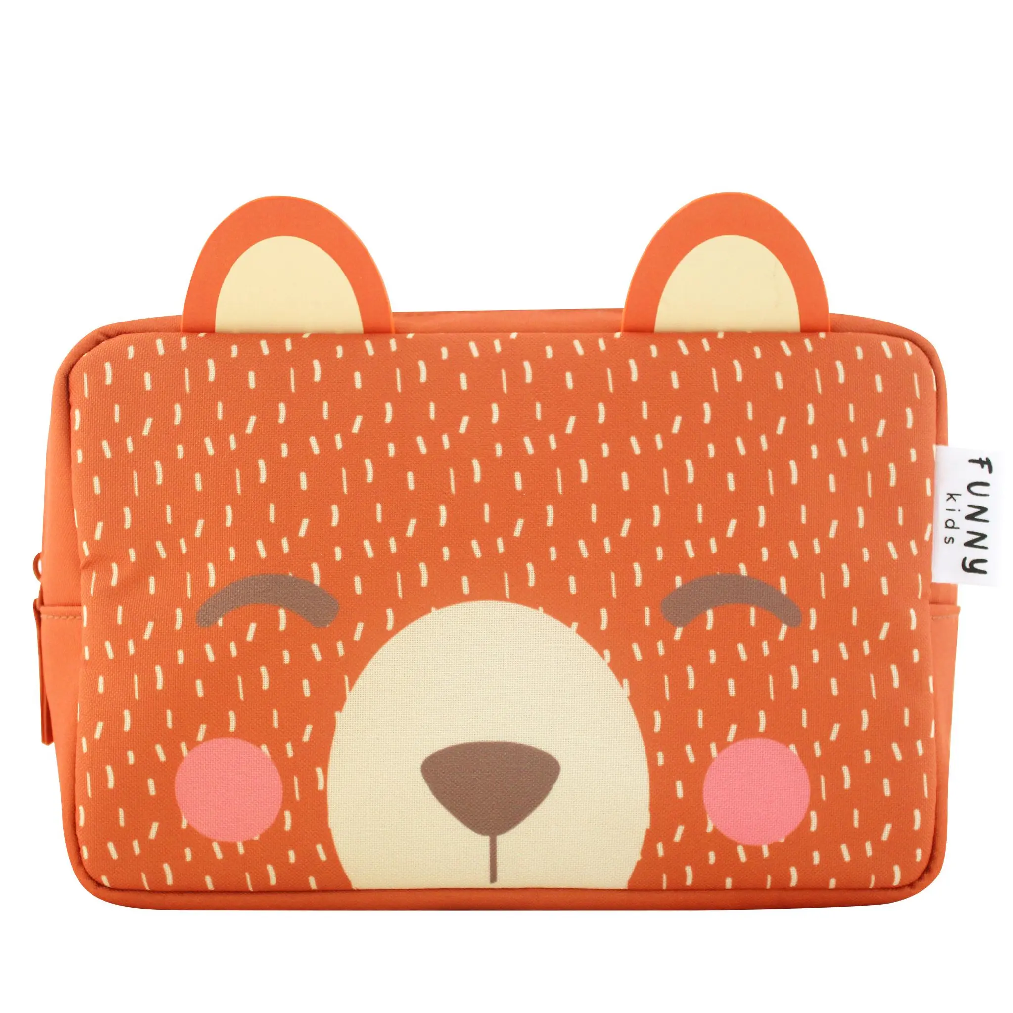 FRENCH TENDANCE Funny Kids Trousse ours 20cmx13cmx8cm