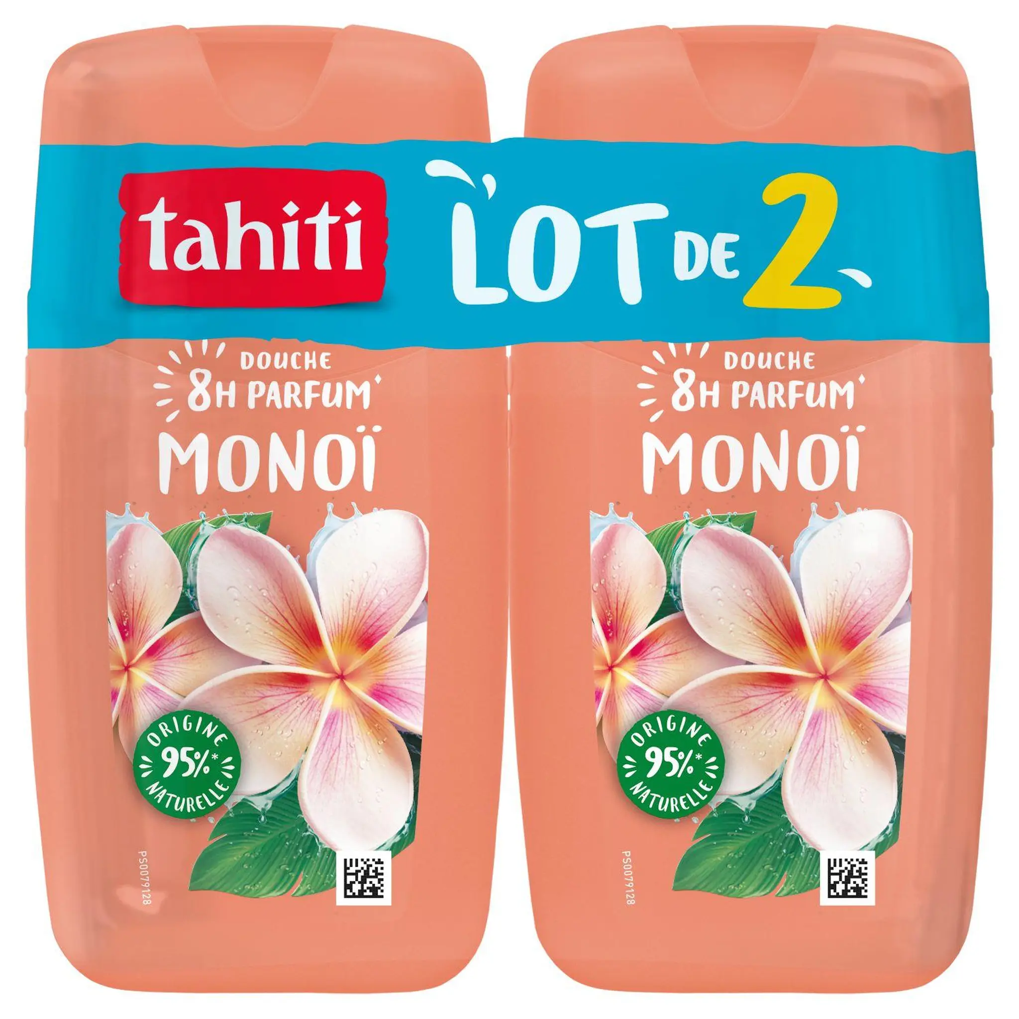 TAHITI Douche parfum monoï et frangipanier