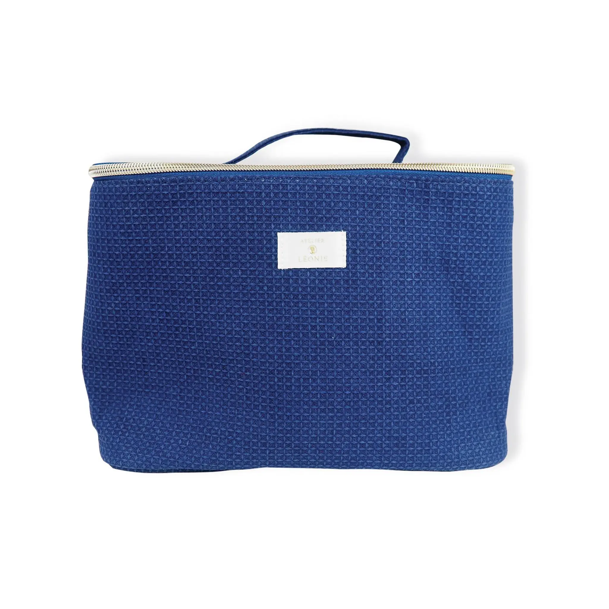 FRENCH TENDANCE Vanity nid d'abeille bleu 26cmx20cmx18cm