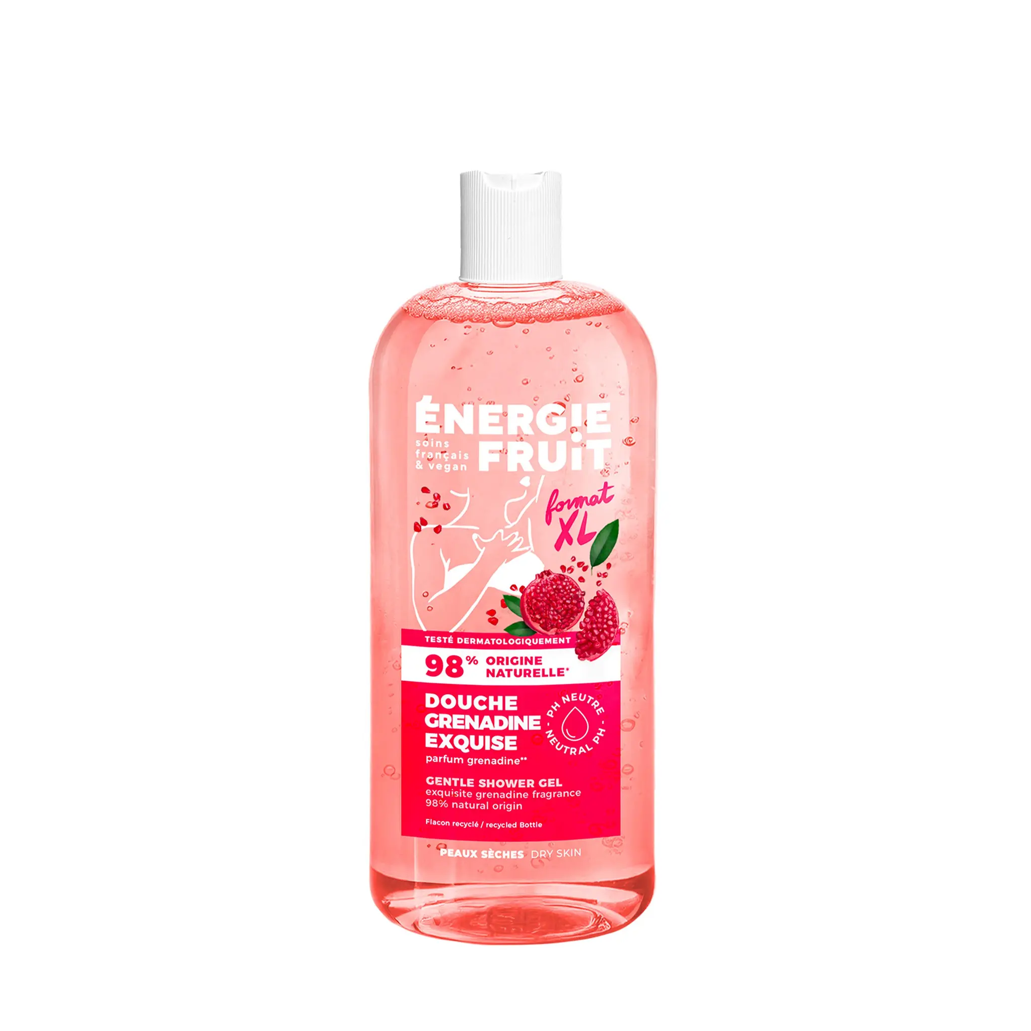 ENERGIE FRUIT Gel douche hydratant à la grenadine exquise