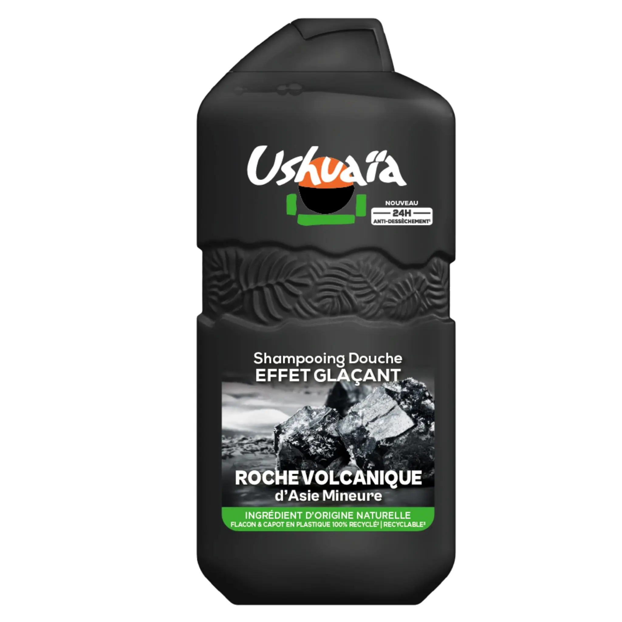 USHUAIA Shampooing douche effet glaçant à la roche volcanique d'Asie mineure