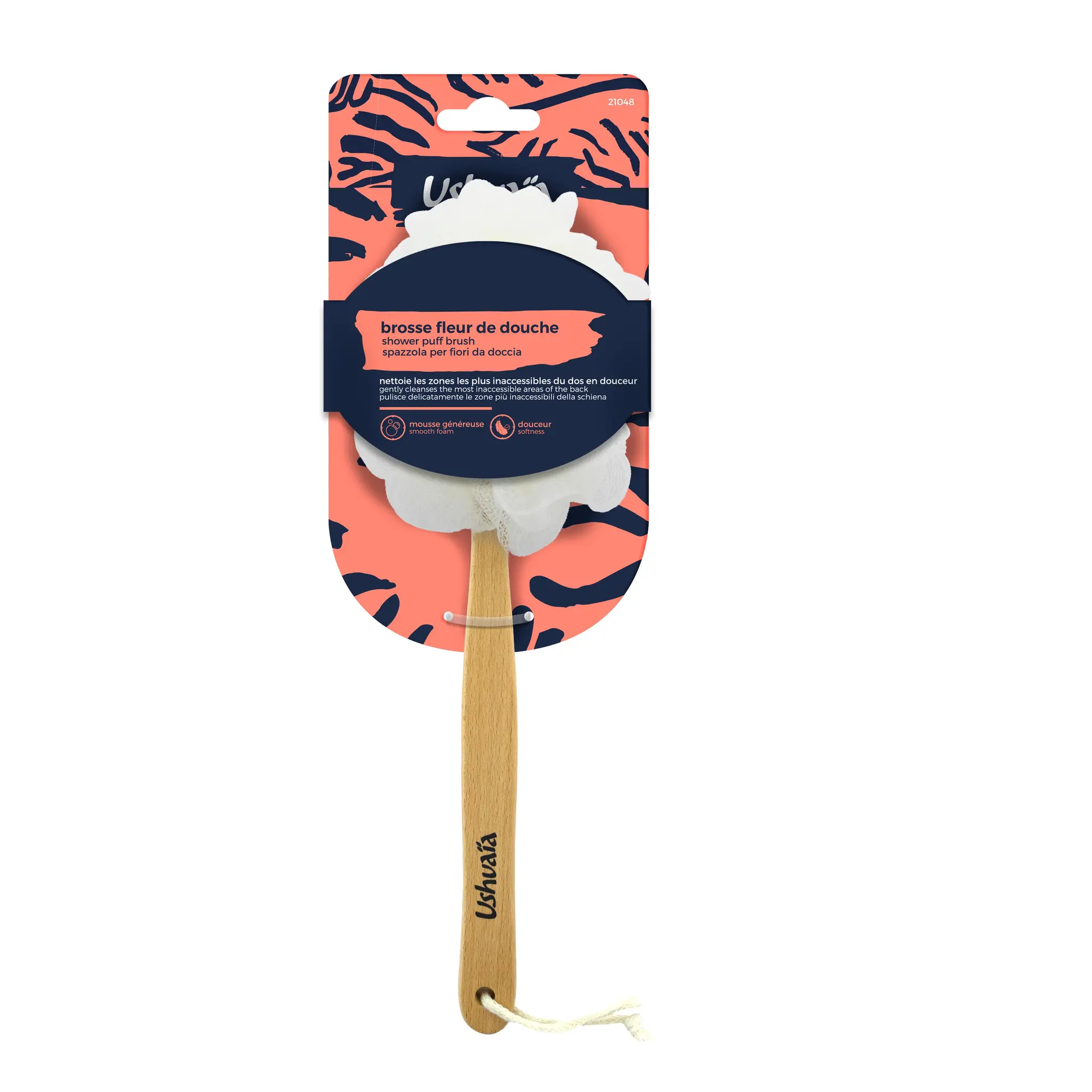 USHUAIA Brosse fleur de douche