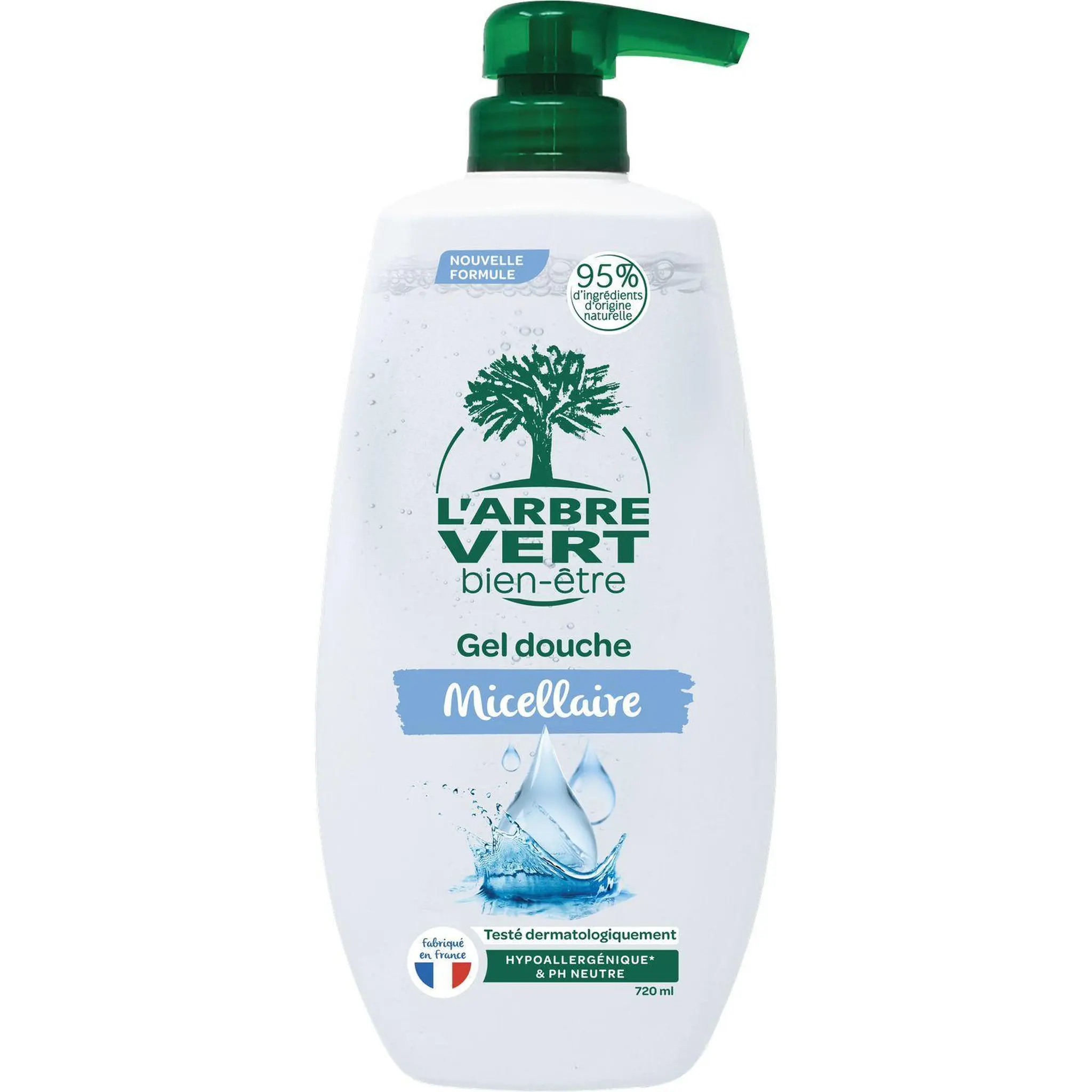 L'ARBRE VERT Gel douche micellaire