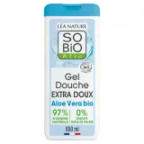 SO BIO ETIC Gel douche extra doux gel d'aloe vera peaux normales à sensibles