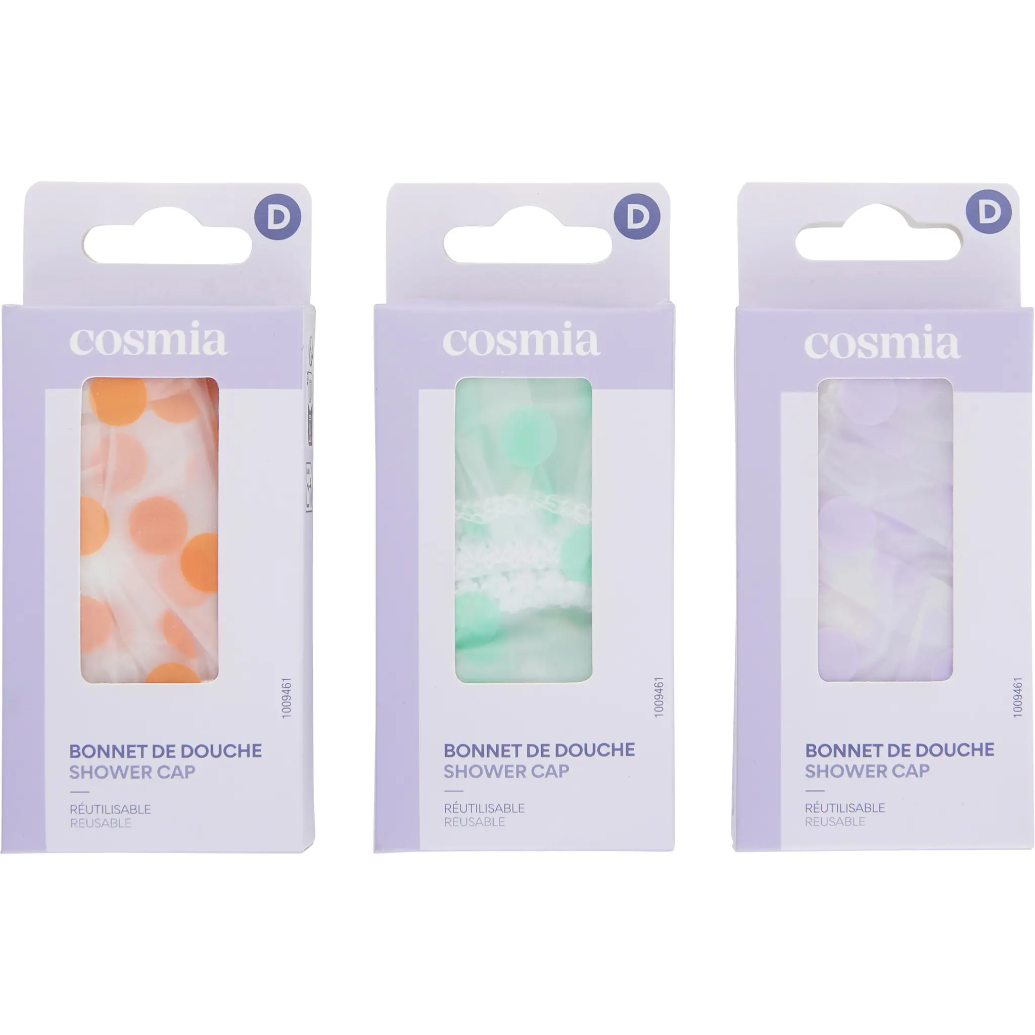 COSMIA Bonnet de douche coloris aléatoire