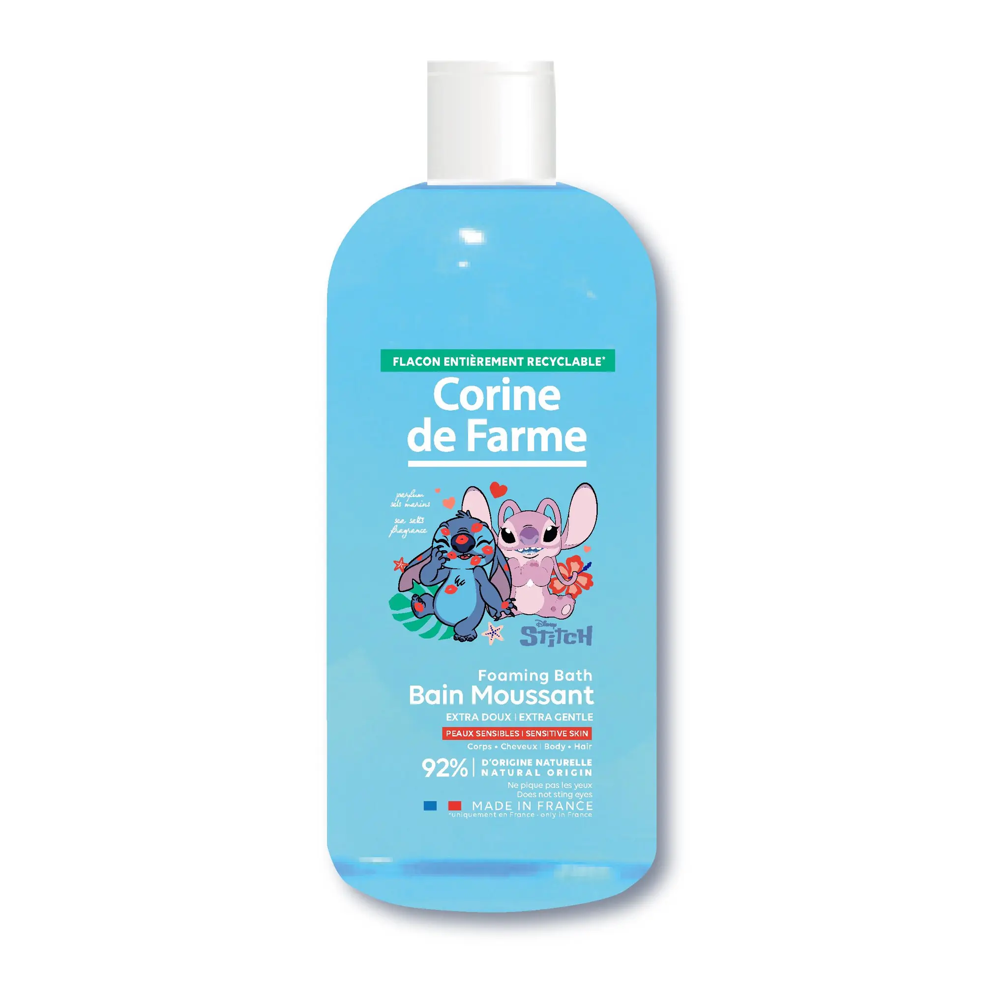 CORINE DE FARME Bain moussant peaux sensibles Lilo et Stitch
