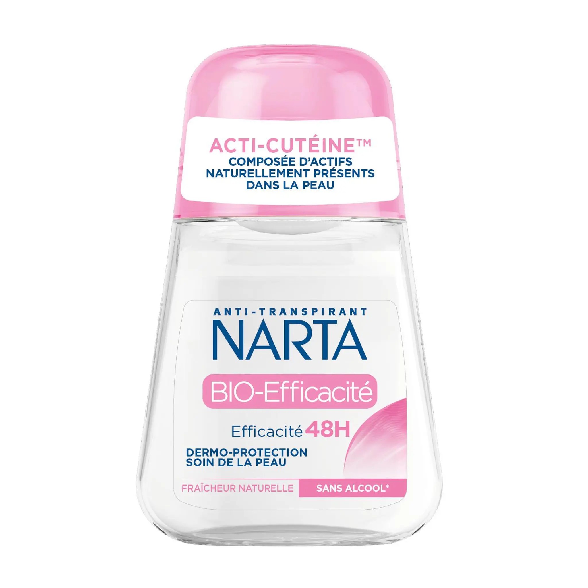 NARTA Déodorant bille anti-transpirant bio efficacité fraîcheur naturelle