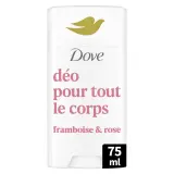 DOVE Déodorant pour tout le corps stick framboise et rose