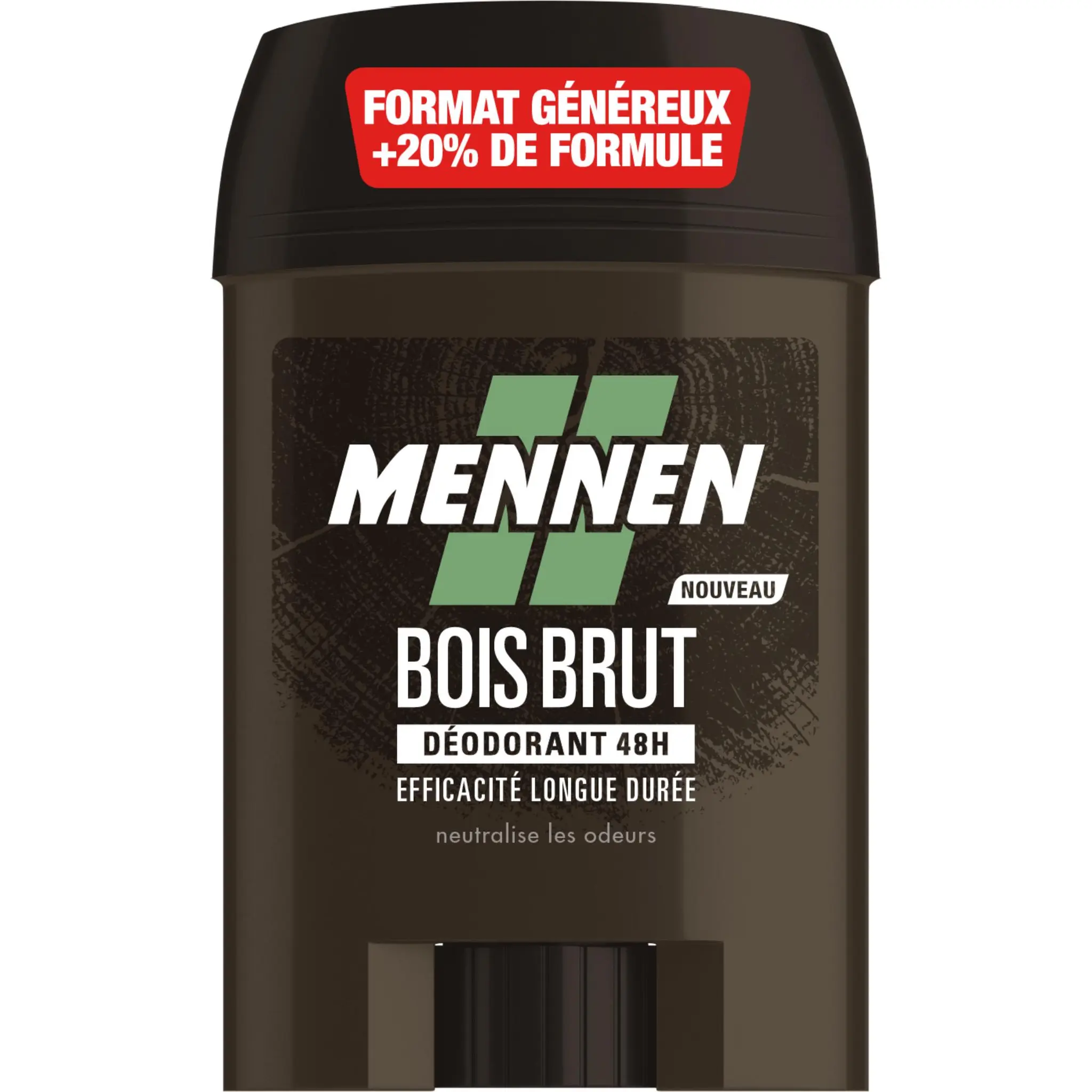 MENNEN Déodorant 48h bois brut