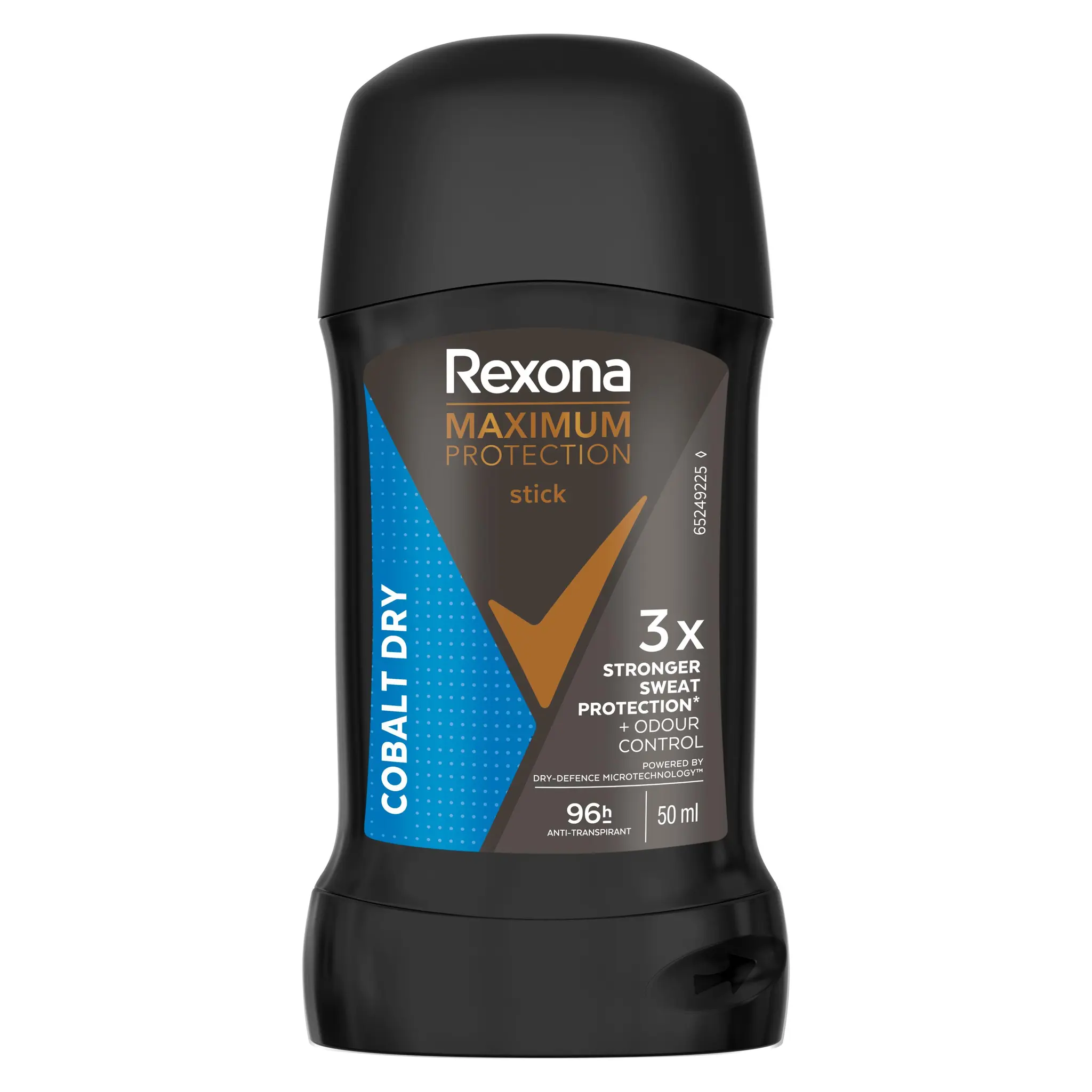 REXONA MEN Déodorant stick maximum protection 96H cobalt dry